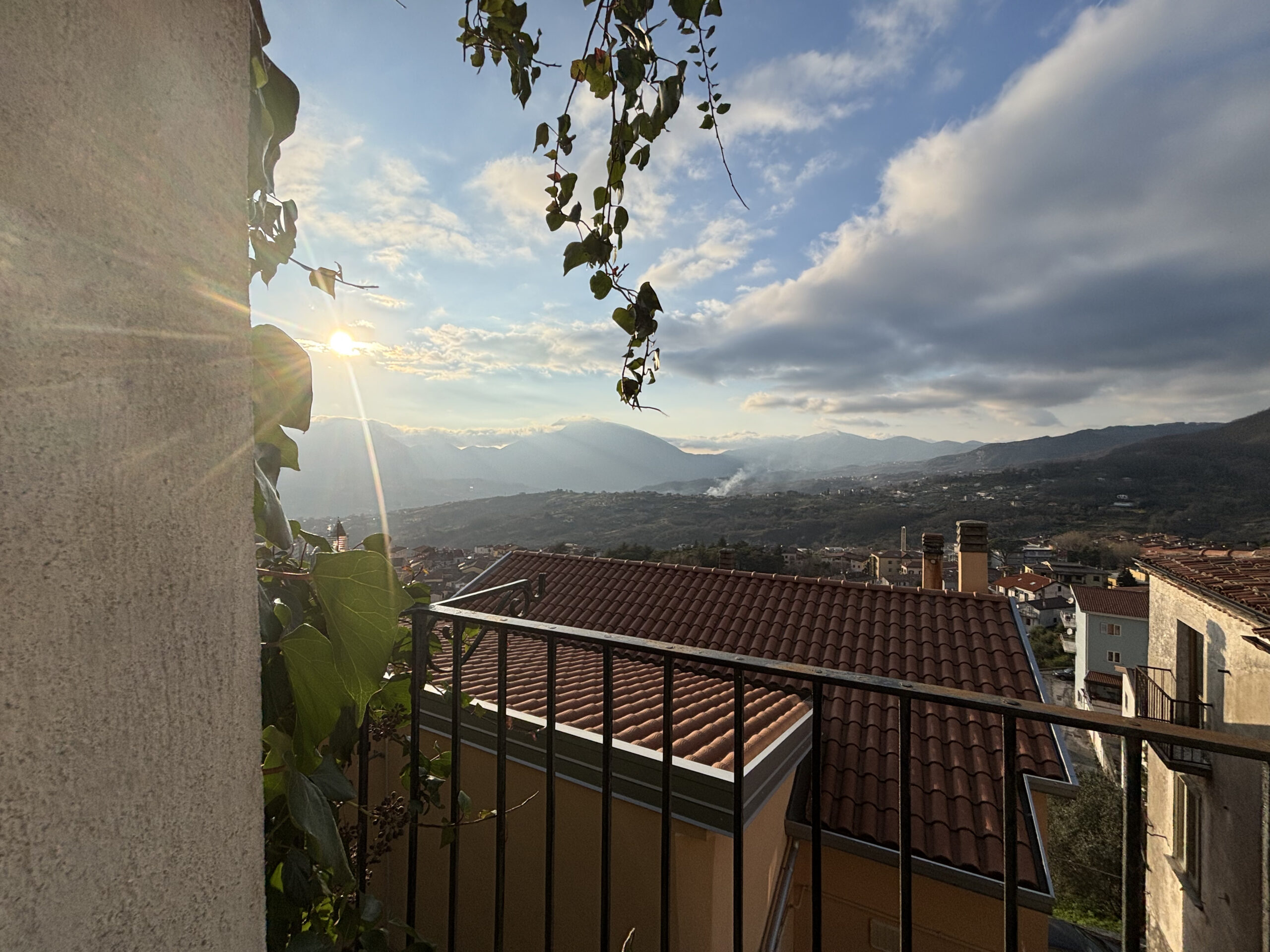 Home for Major Renovation Lauria - Investment in Historic Center with Views of the Valley and Basilicata Mountains.