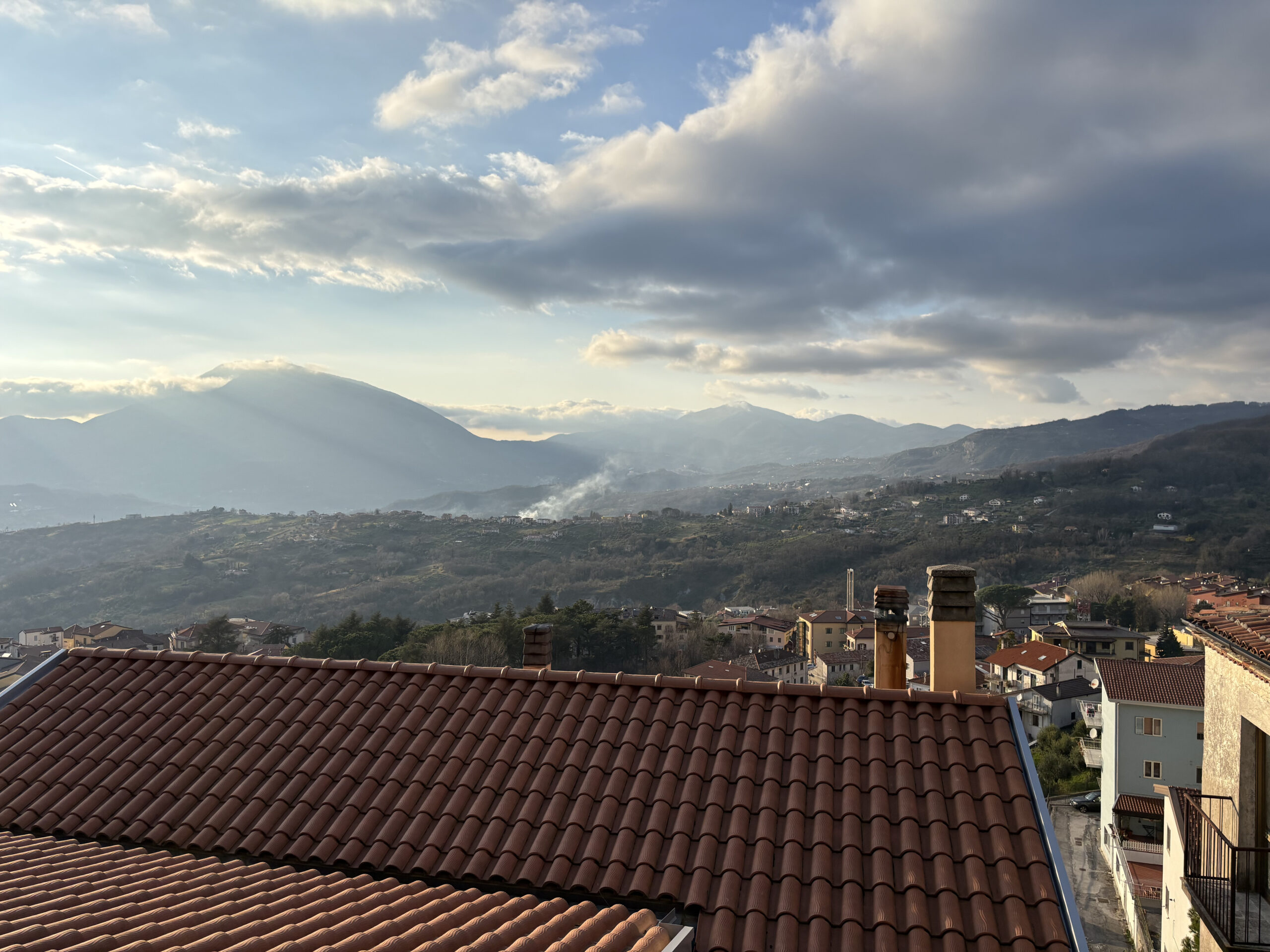 Home for Major Renovation Lauria - Investment in Historic Center with Views of the Valley and Basilicata Mountains.