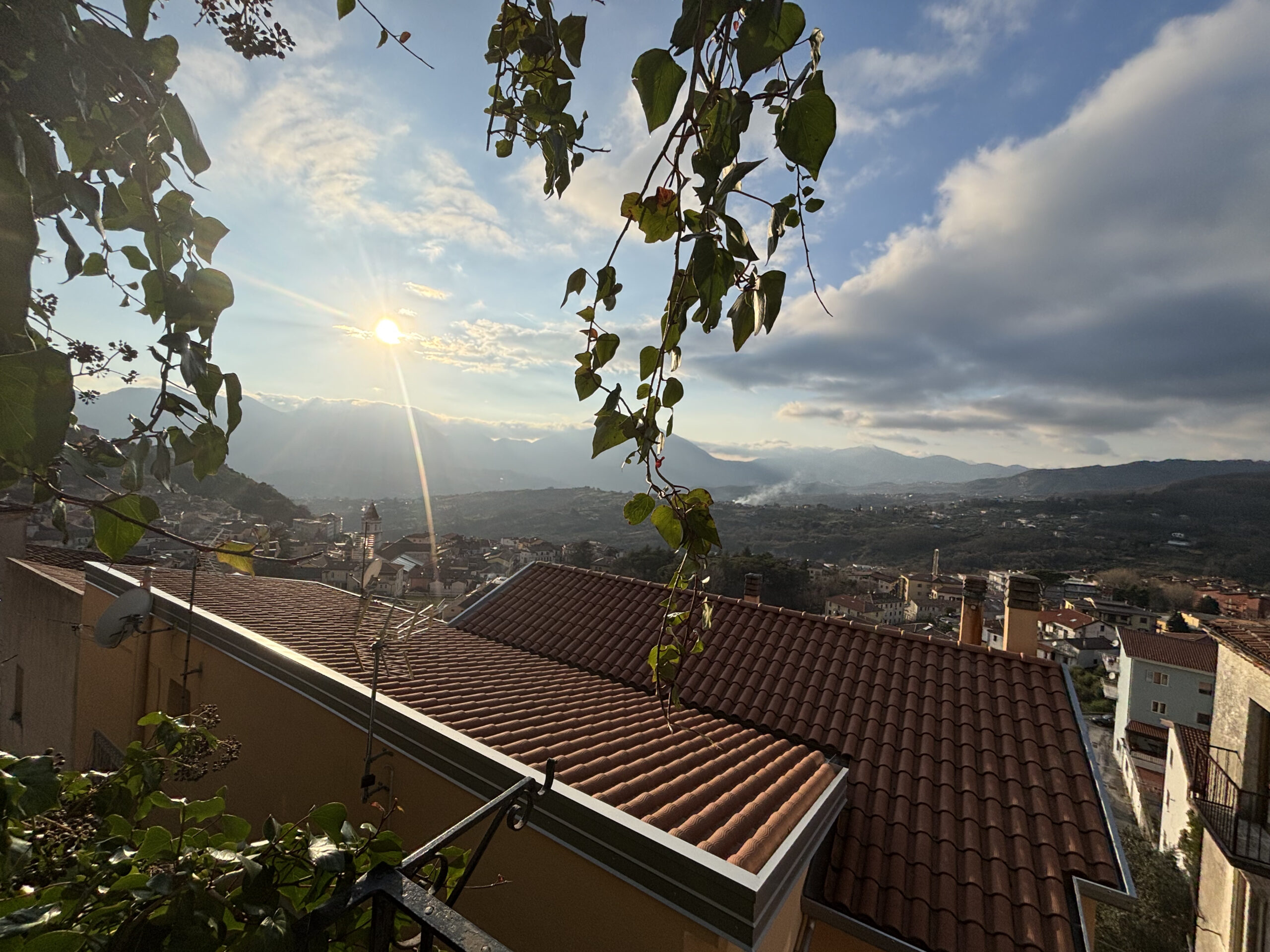 Home for Major Renovation Lauria - Investment in Historic Center with Views of the Valley and Basilicata Mountains.