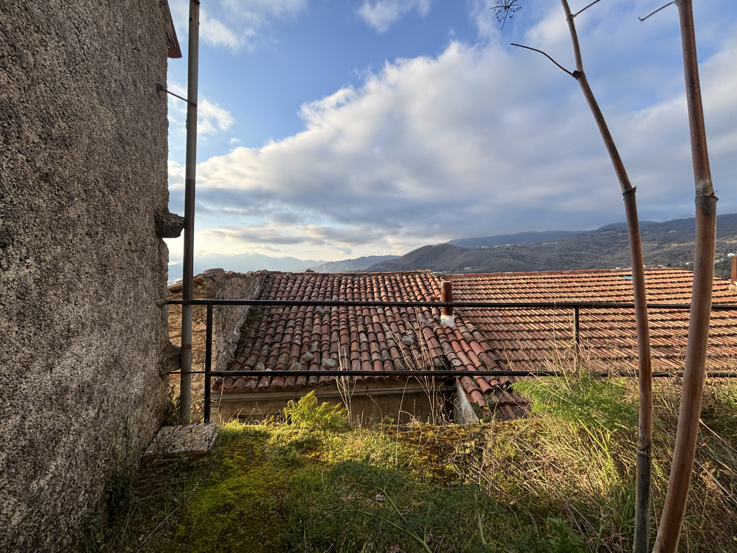 Home for Major Renovation Lauria - Investment in Historic Center with Views of the Valley and Basilicata Mountains.