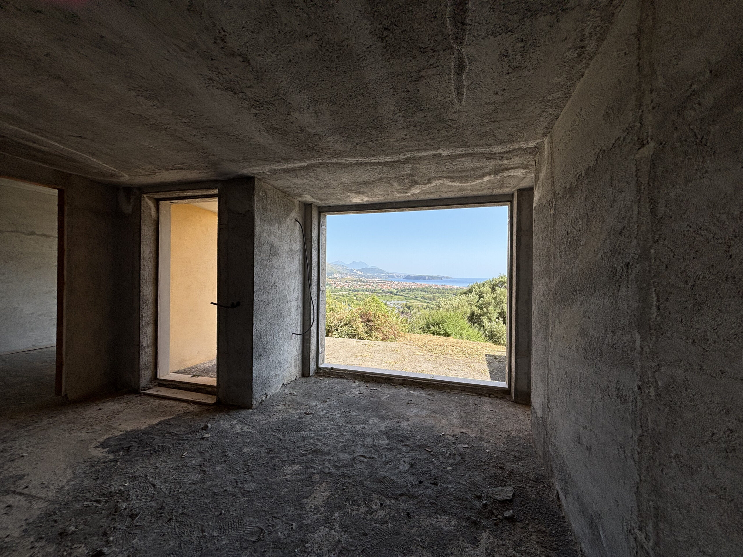 Villa Bifamiliare Castrocucco Maratea - Raw State, View of Dino Island, Potential for a Pool.