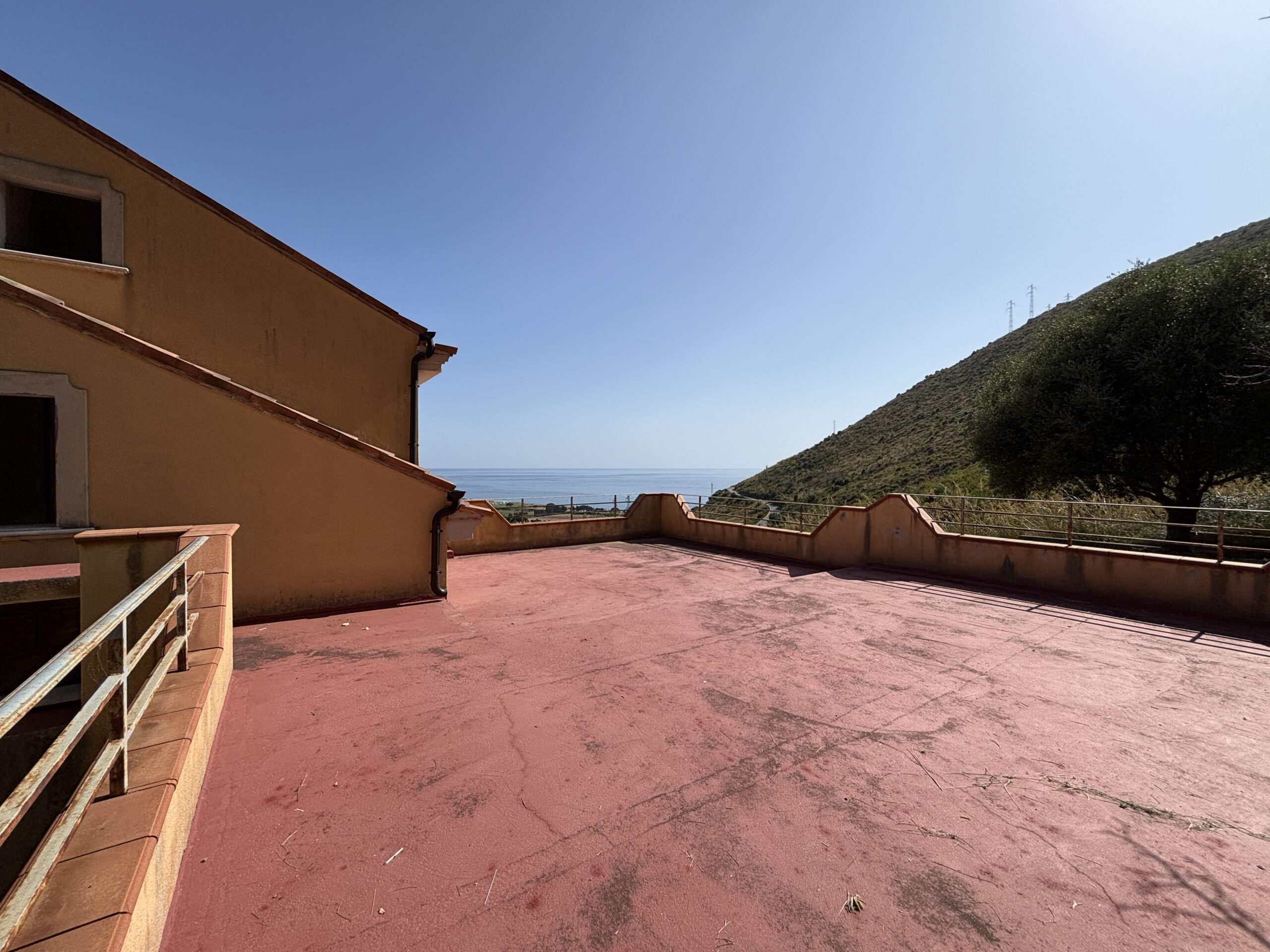 Villa Bifamiliare Castrocucco Maratea - Raw State, View of Dino Island, Potential for a Pool.