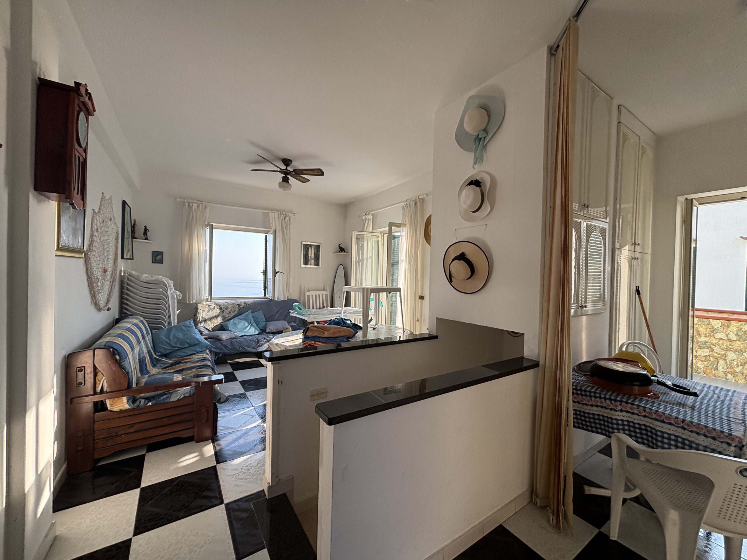 Apartment San Nicola Arcella - Panoramic Terrace with Sea View, 2 Bedrooms and 2 Bathrooms.