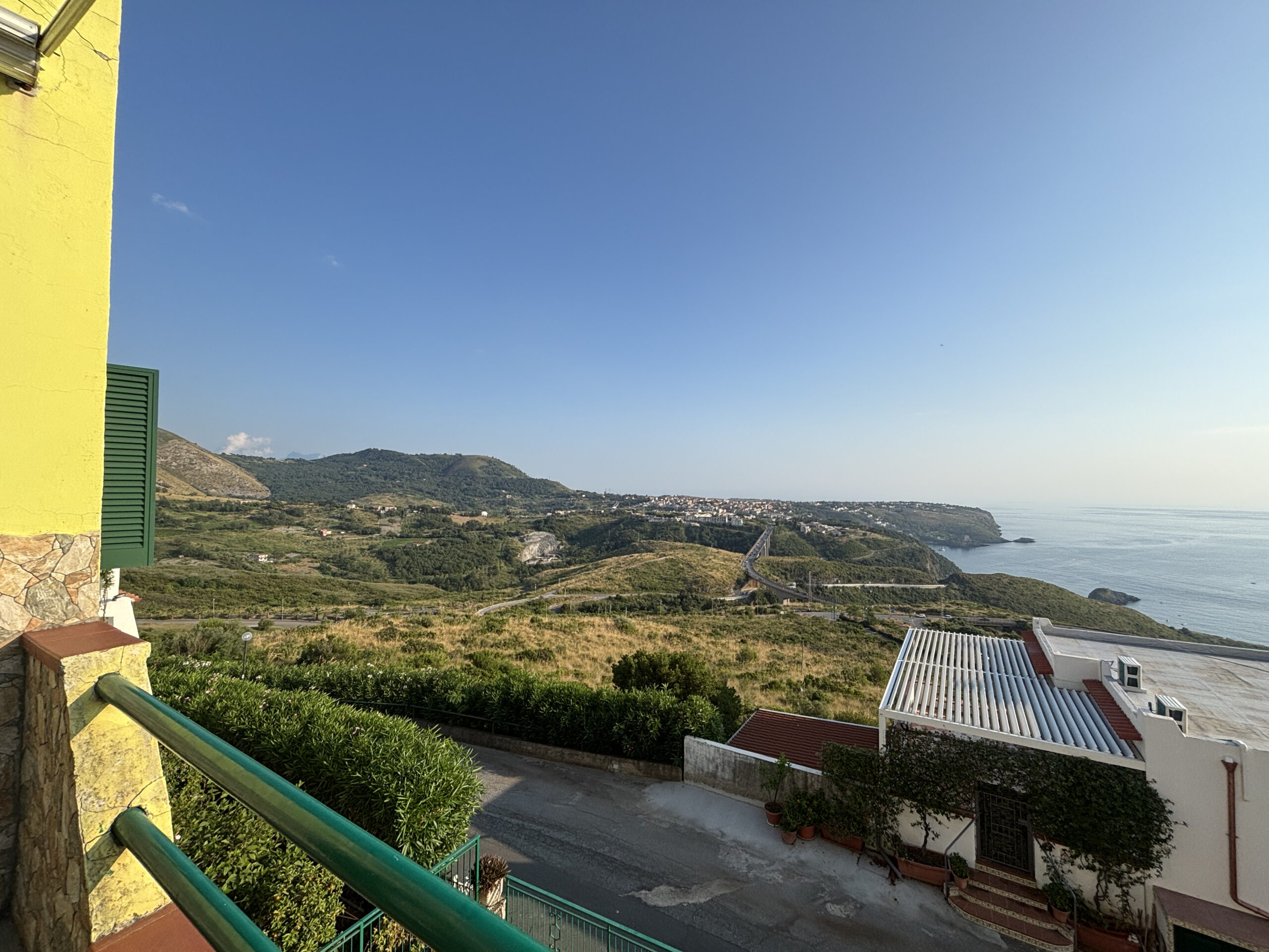 Apartment San Nicola Arcella - Panoramic Terrace with Sea View, 2 Bedrooms and 2 Bathrooms.