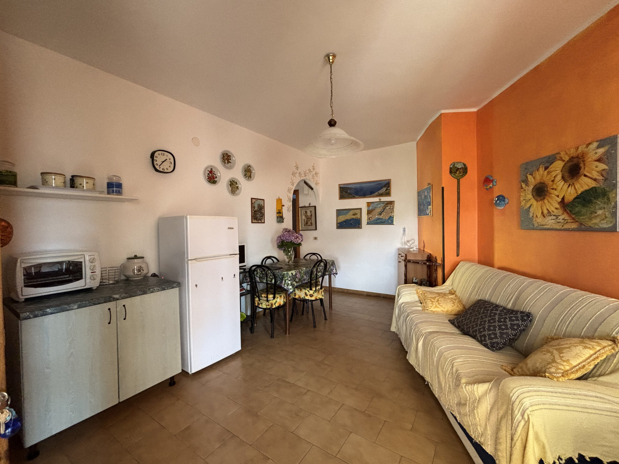 Apartment San Nicola Arcella - Panoramic Terrace with Sea View and Garage with Laundry Function.