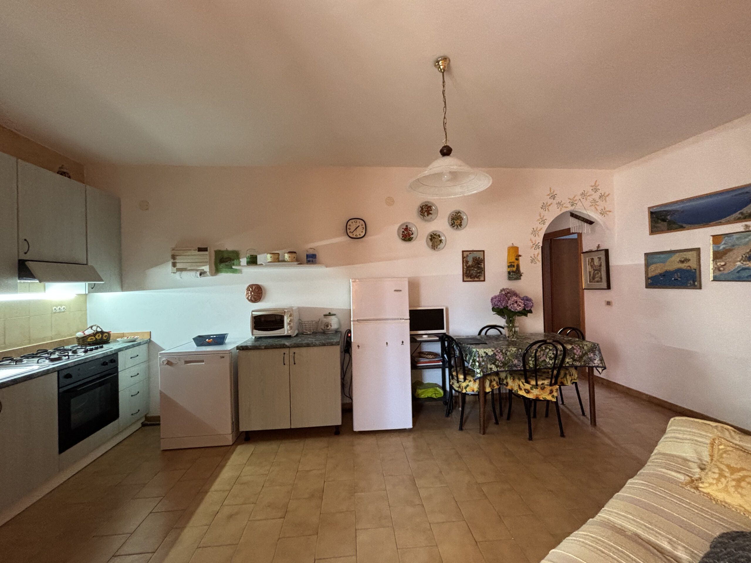 Apartment San Nicola Arcella - Panoramic Terrace with Sea View and Garage with Laundry Function.
