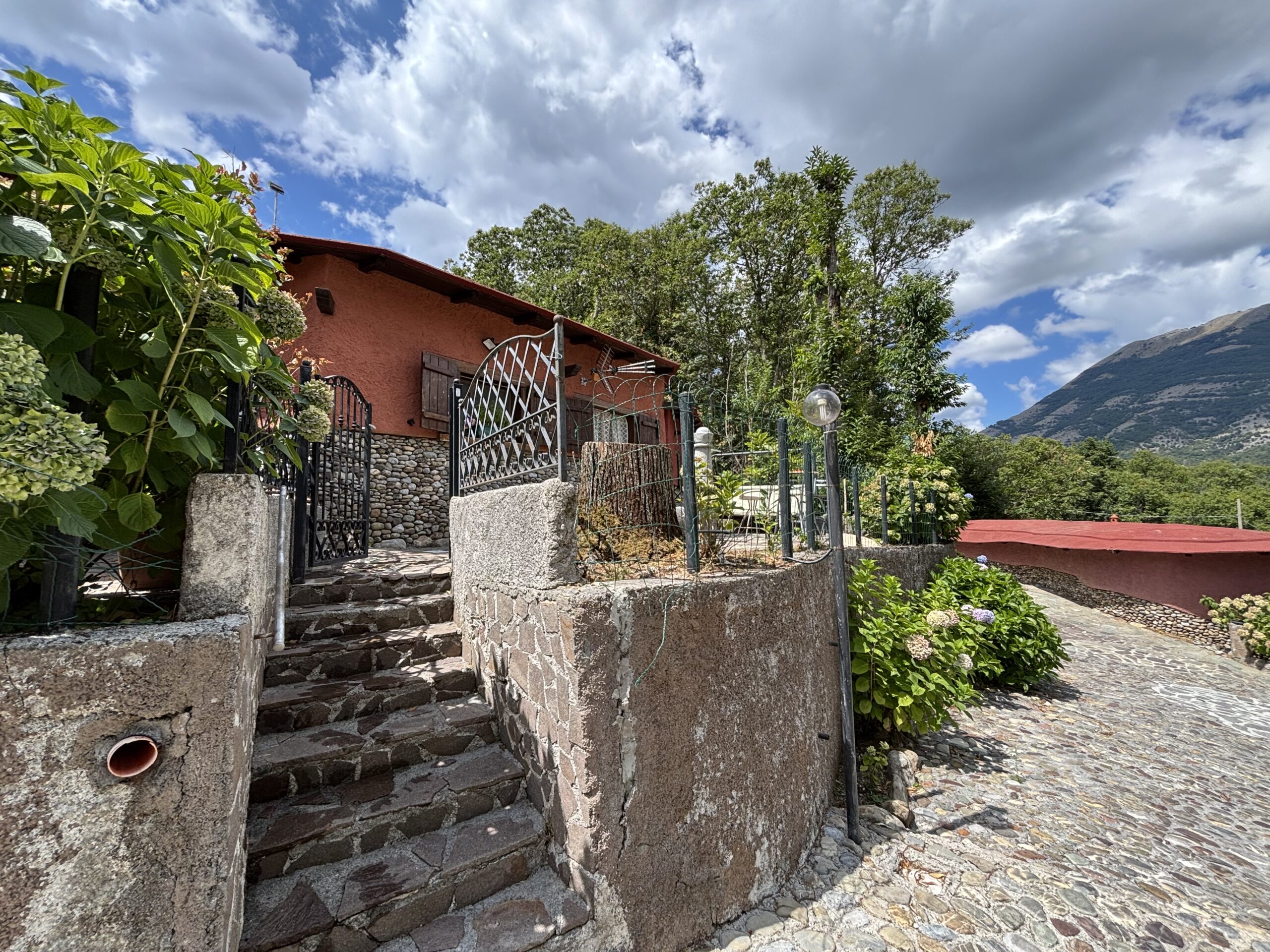 Trecchina Basilicata House - Ready to Move In, Brick Kitchen and Terraces with Mountain Views.