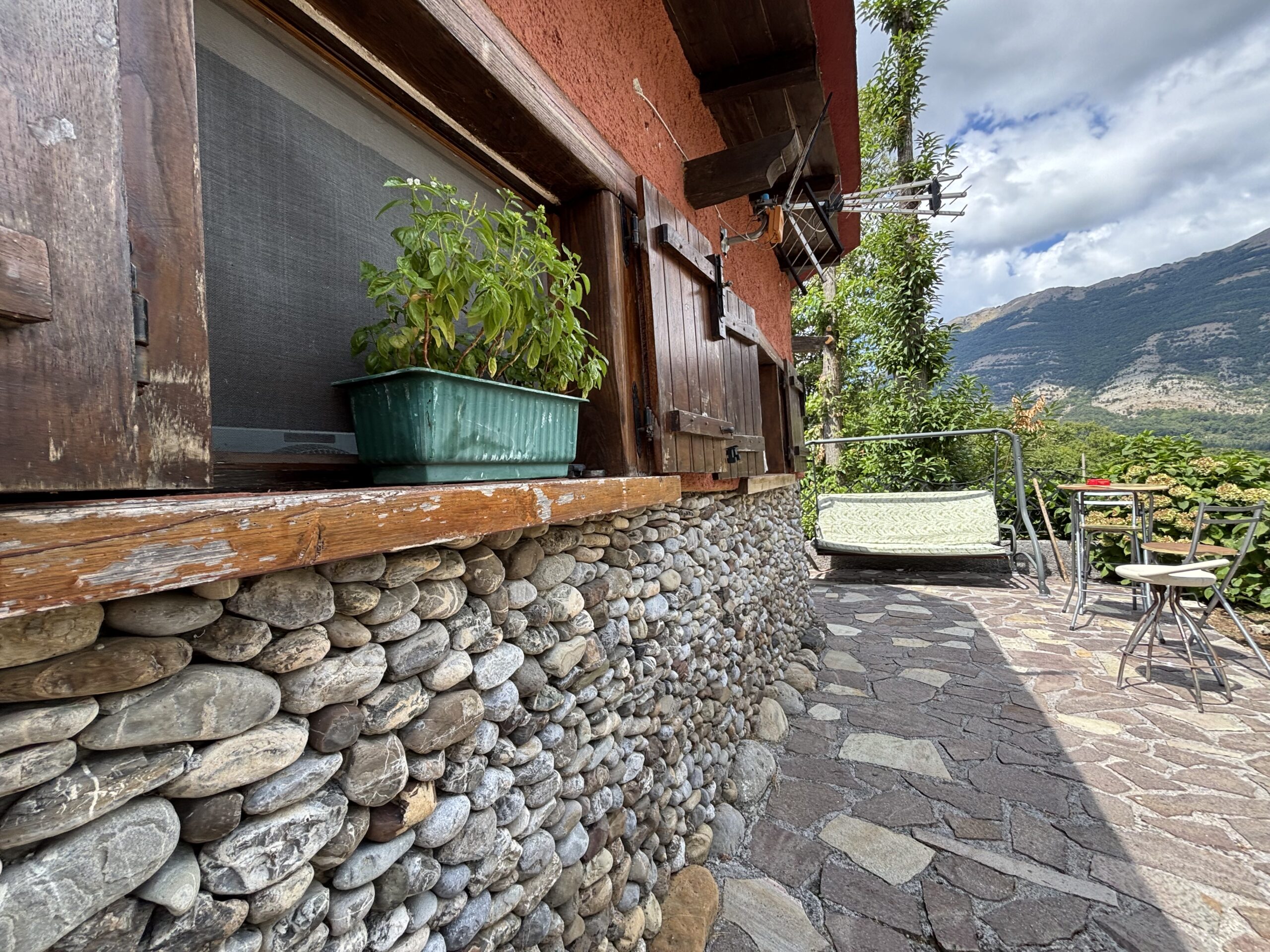 Trecchina Basilicata House - Ready to Move In, Brick Kitchen and Terraces with Mountain Views.