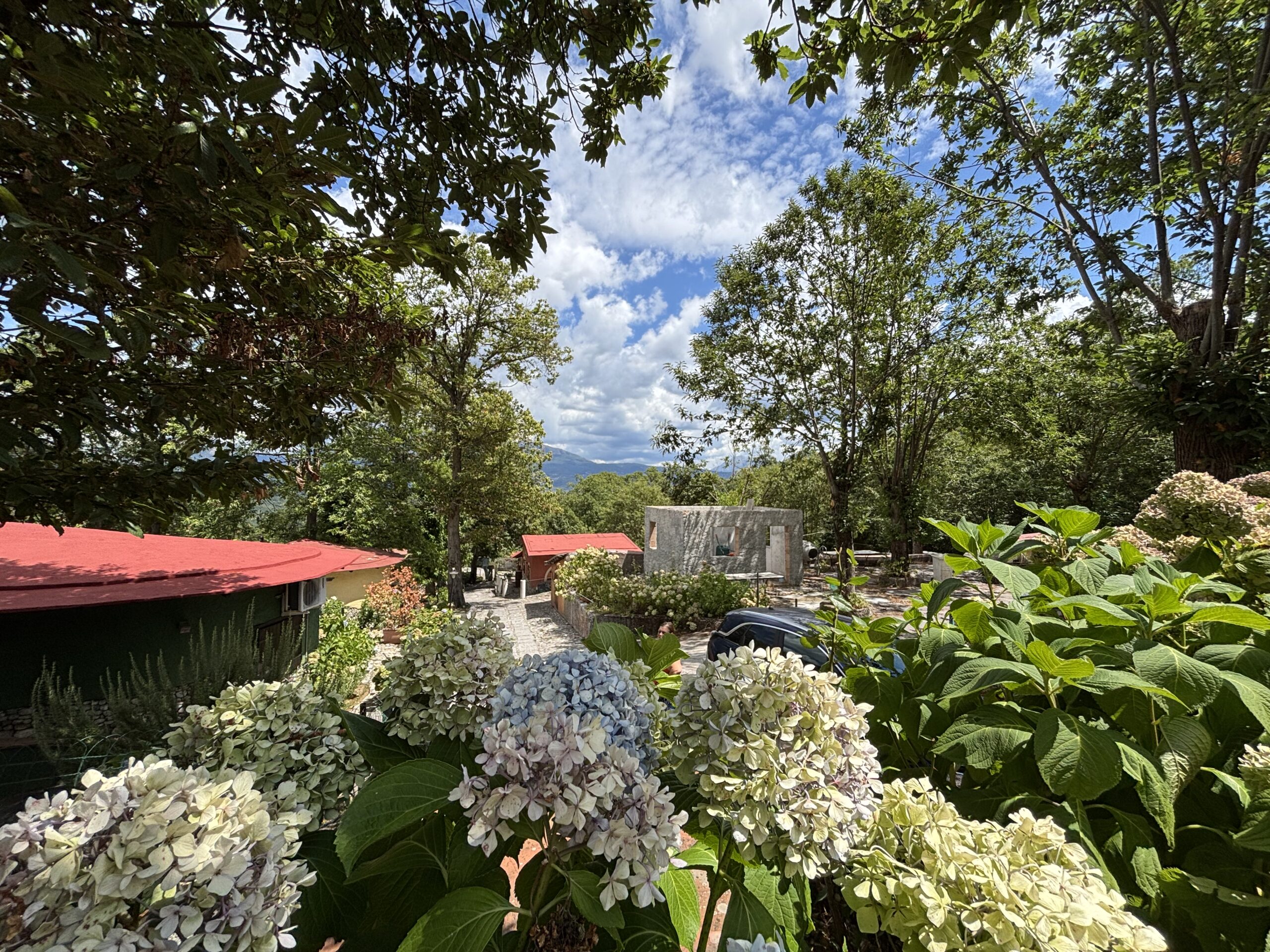 Trecchina Basilicata House - Ready to Move In, Brick Kitchen and Terraces with Mountain Views.