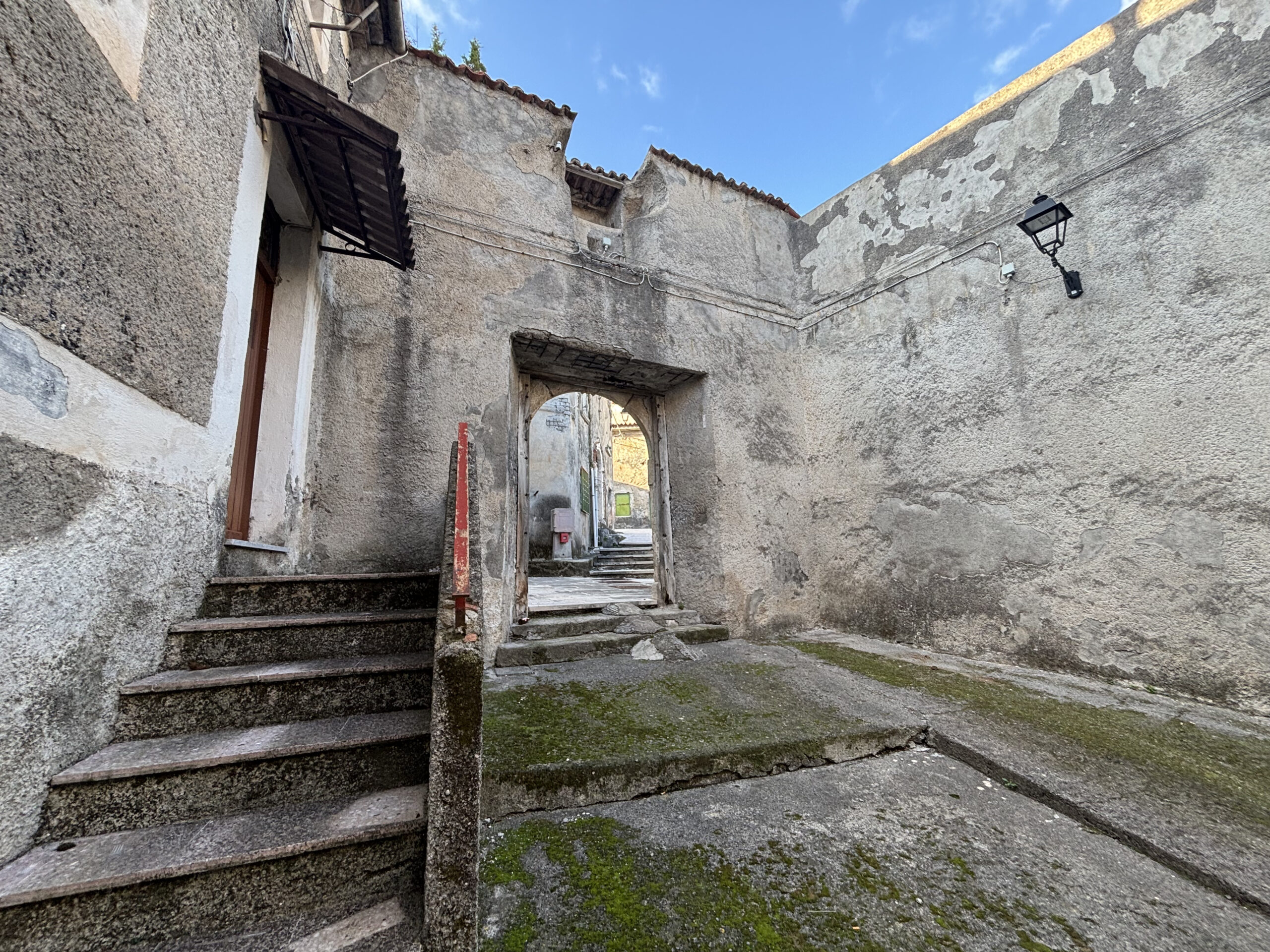 Home for Major Renovation Tortora - Sea and Dino Island View - 150m² Rustica Calabria.