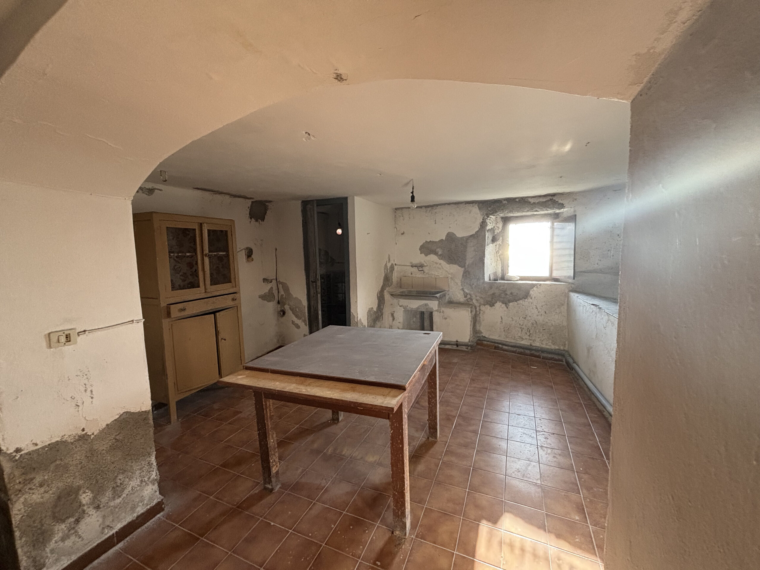Home for Major Renovation Tortora - Sea and Dino Island View - 150m² Rustica Calabria.