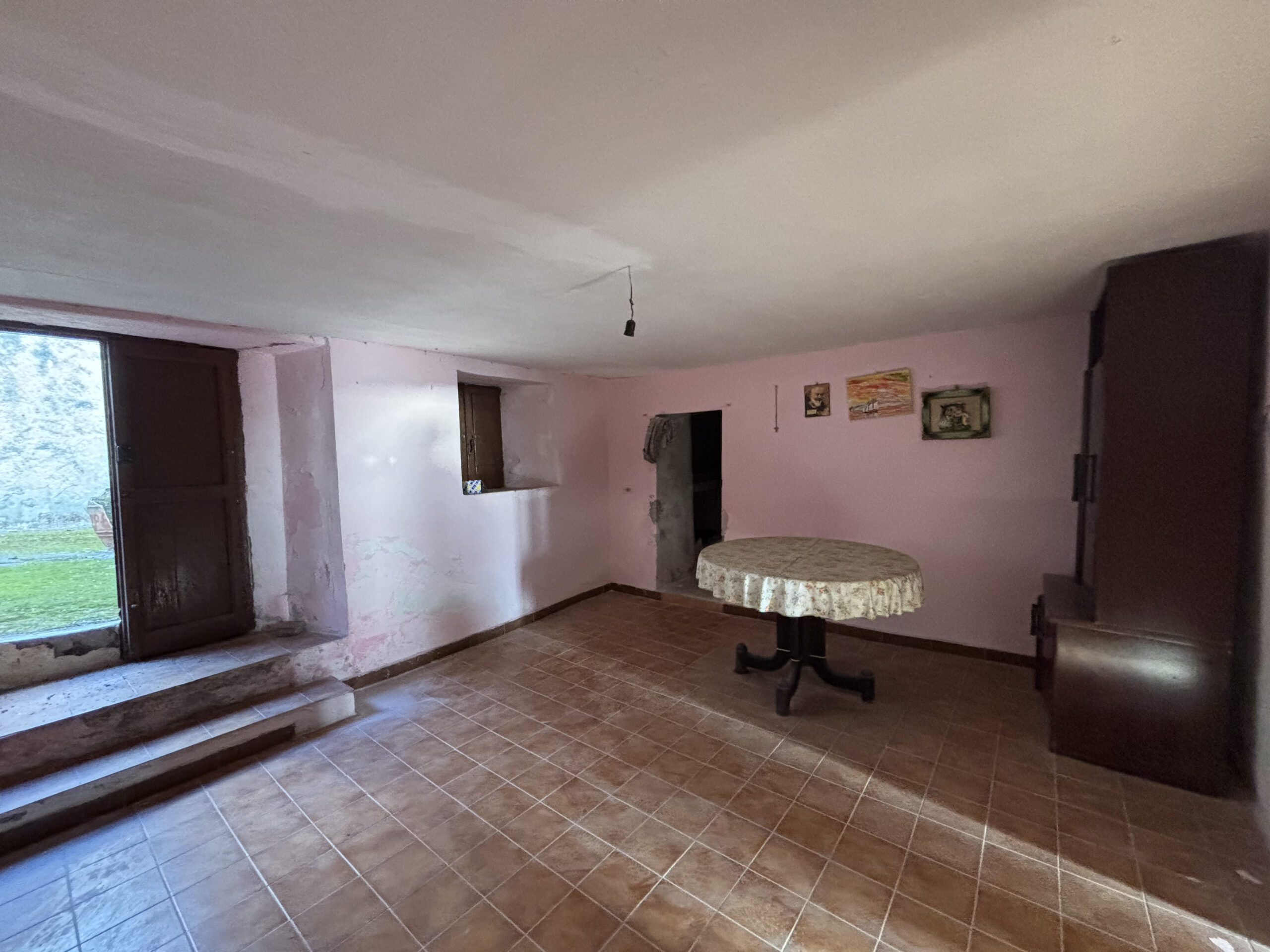 Home for Major Renovation Tortora - Sea and Dino Island View - 150m² Rustica Calabria.