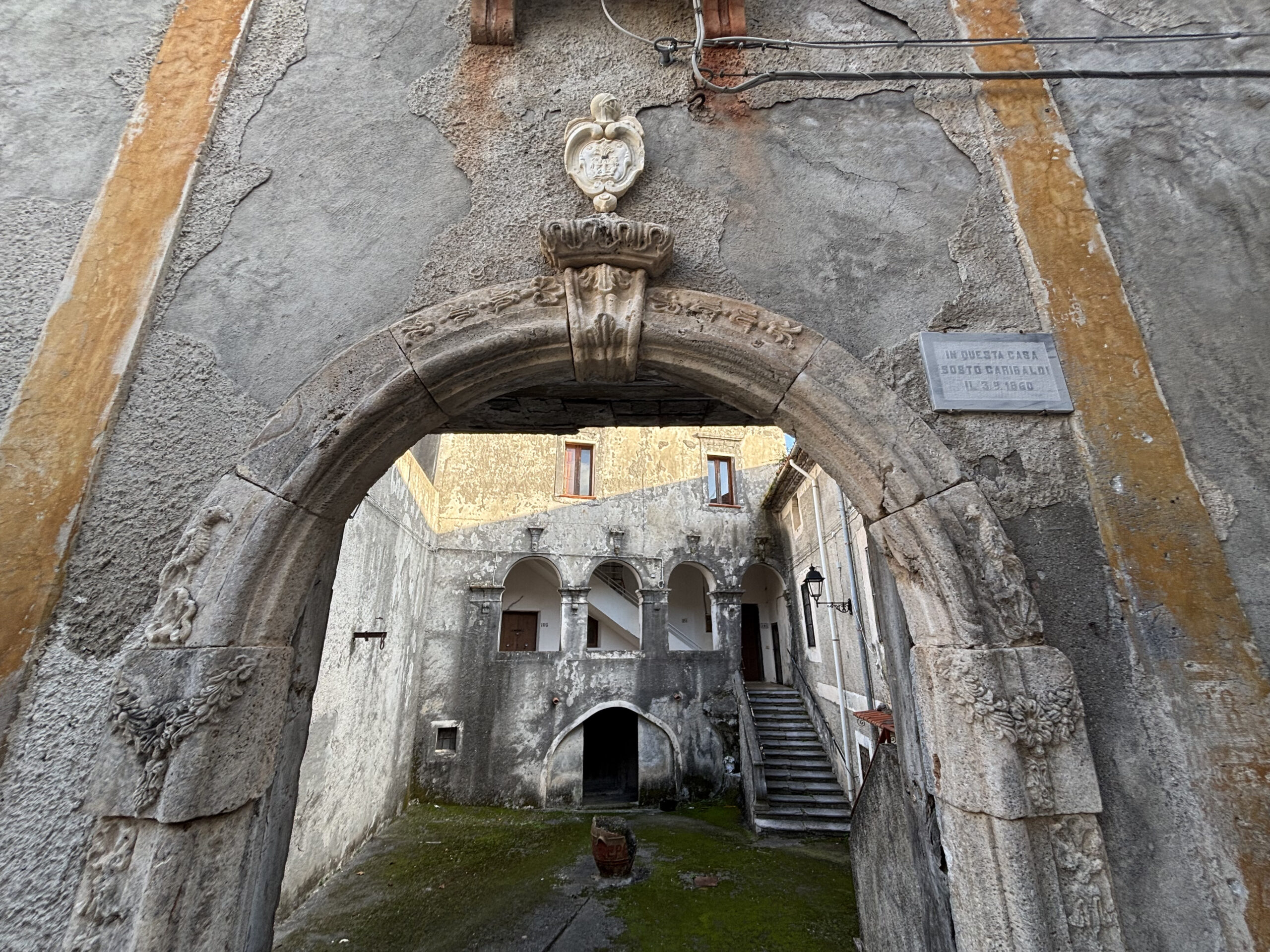 Home for Major Renovation Tortora - Sea and Dino Island View - 150m² Rustica Calabria.