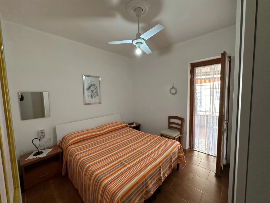 San Nicola Arcella Apartment - Large Terrace with Built-in Kitchen, 2 Bedrooms, Ideal for Holidays.