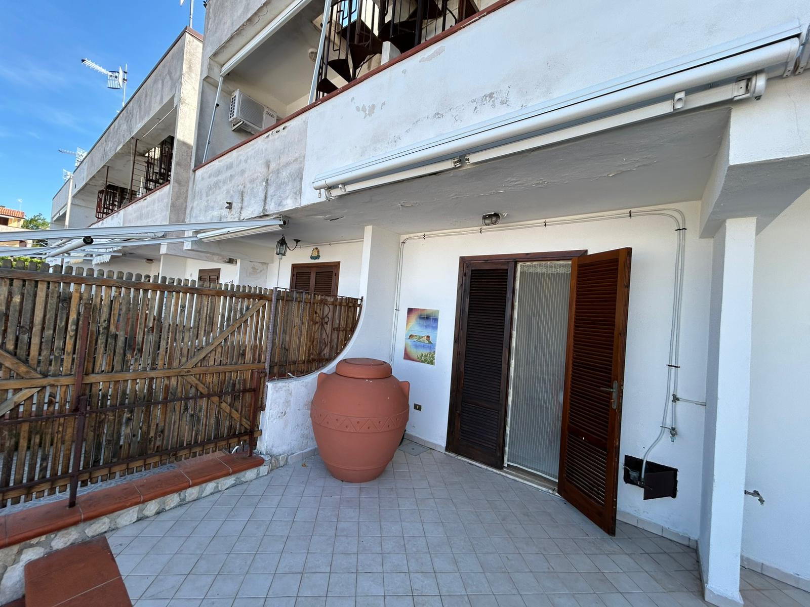 San Nicola Arcella Terraced Apartment - Panoramic Sea View, Two Terraces and Outdoor Shower.