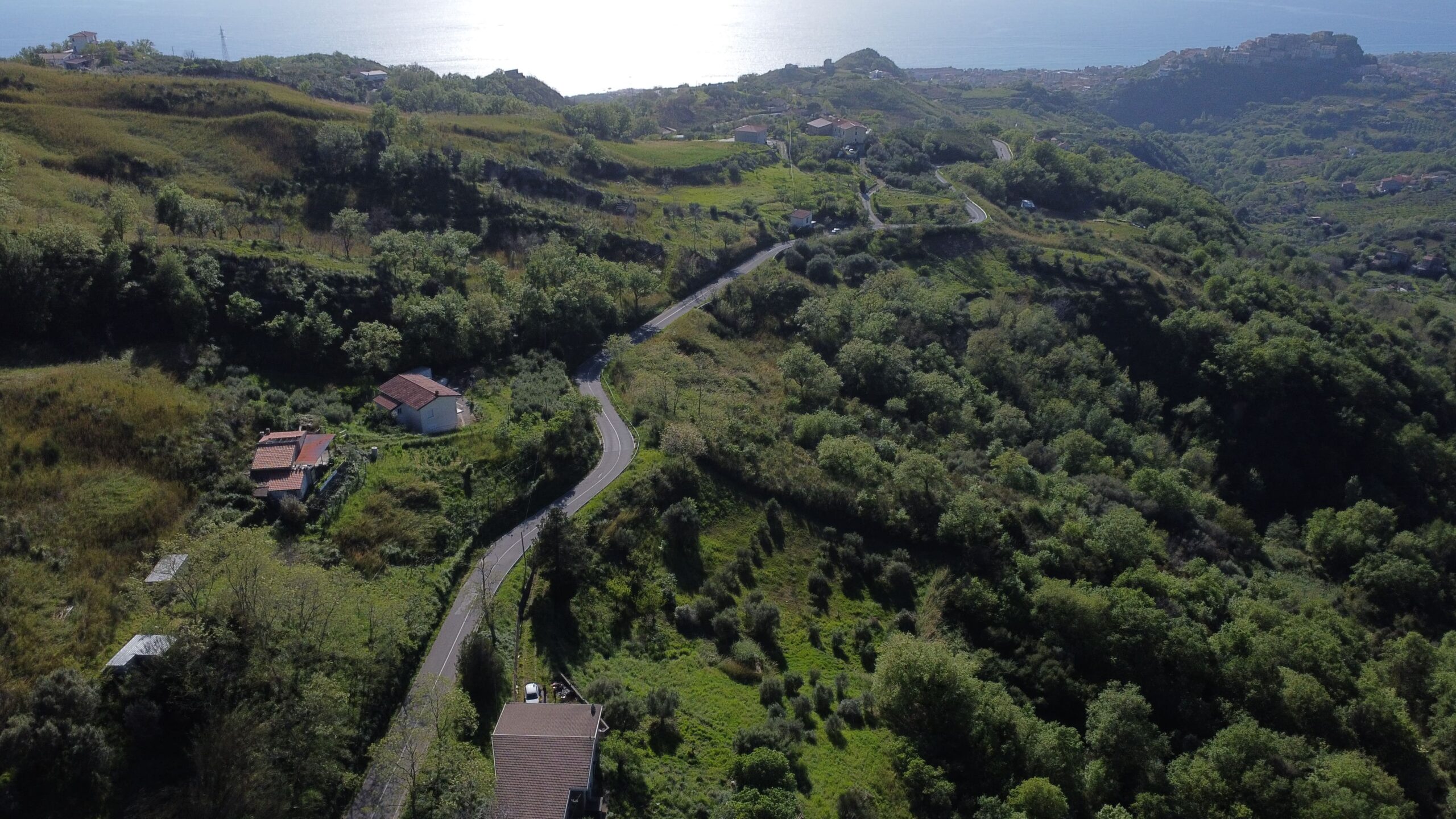 Sangineto house 357m² Panoramic - Plot 6907m², View of the Sea and Belvedere Marittimo.