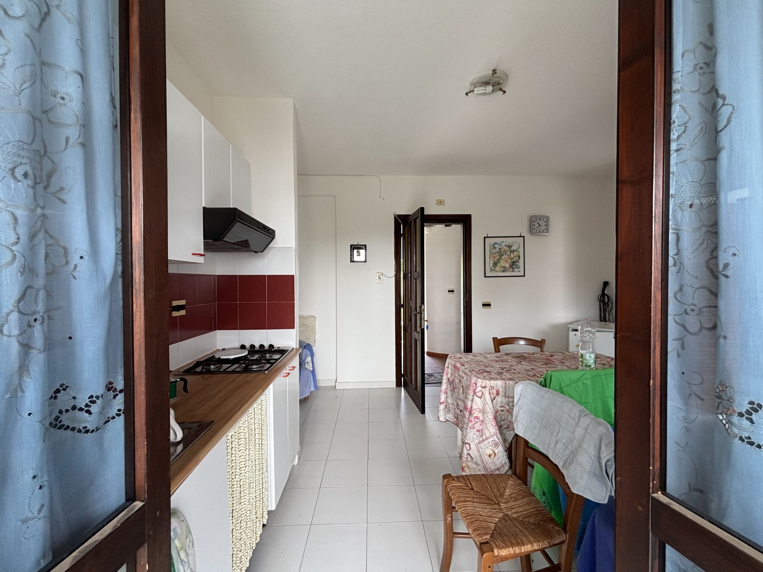 A flat on a gated estate in San Nicola Arcella.