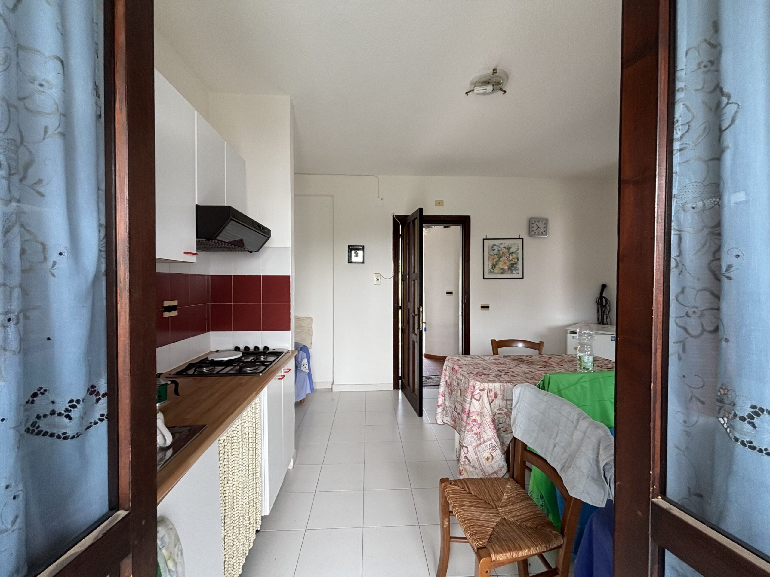 A flat on a gated estate in San Nicola Arcella.