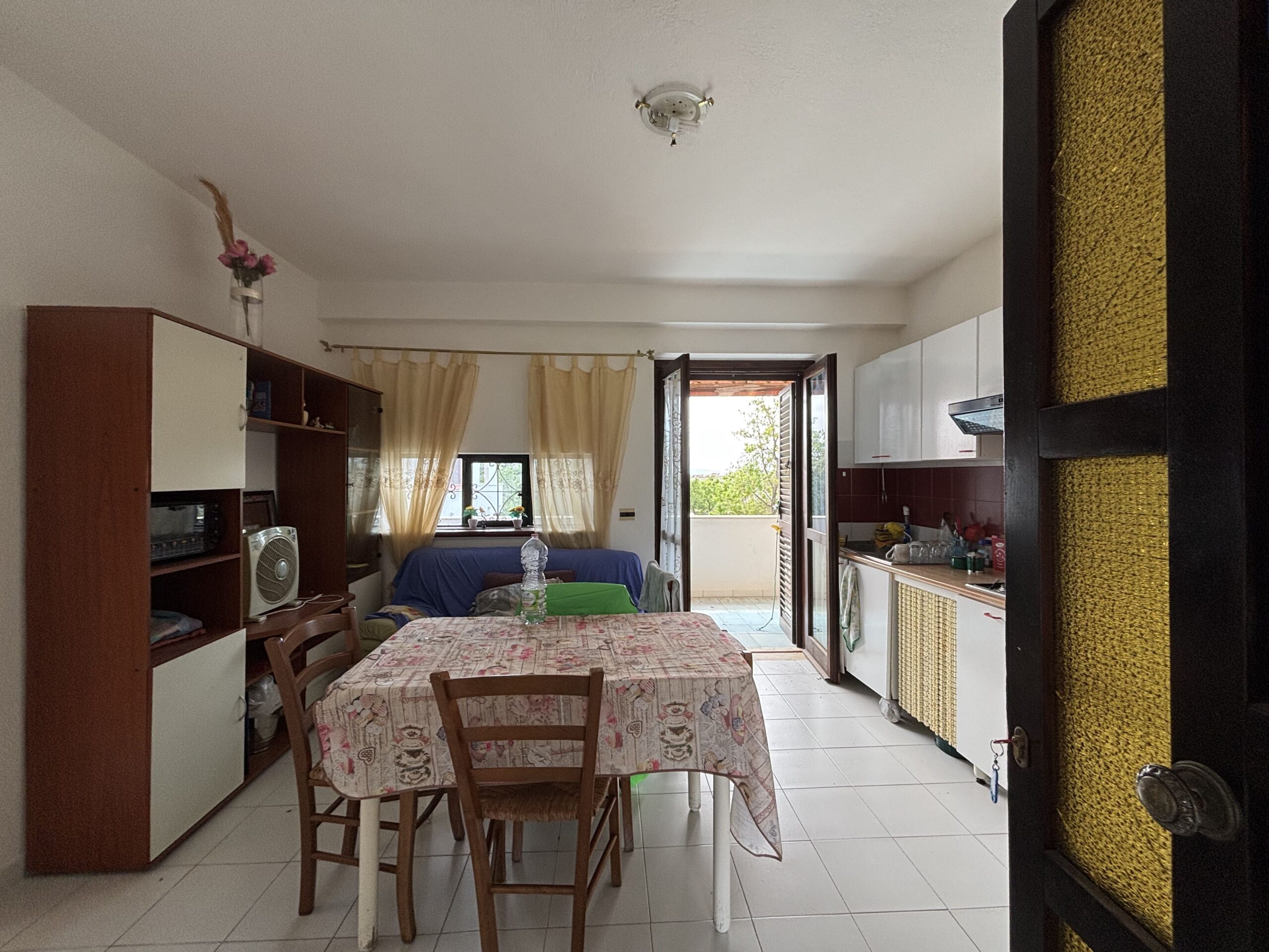 A flat on a gated estate in San Nicola Arcella.