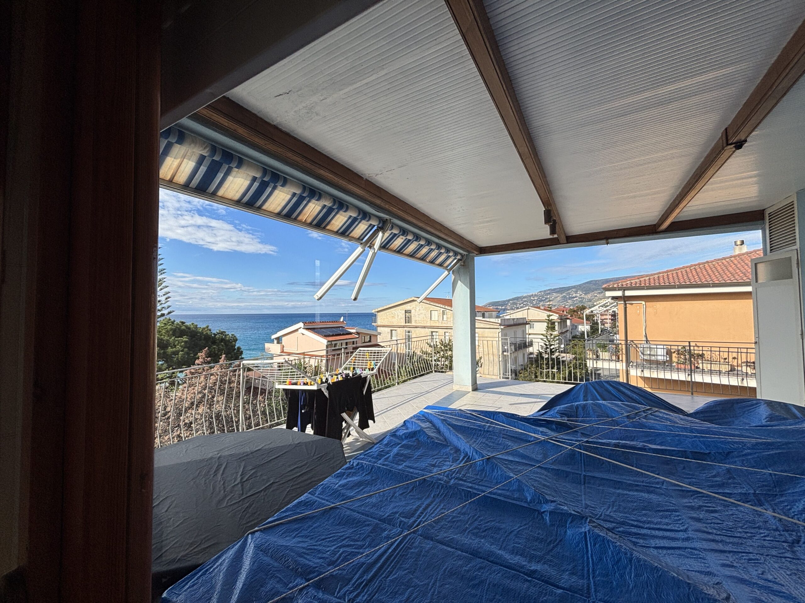 Acquappesa 95m² Apartment - Ready to Move In, Marble, 6 Rooms, Elevated Ground Floor.