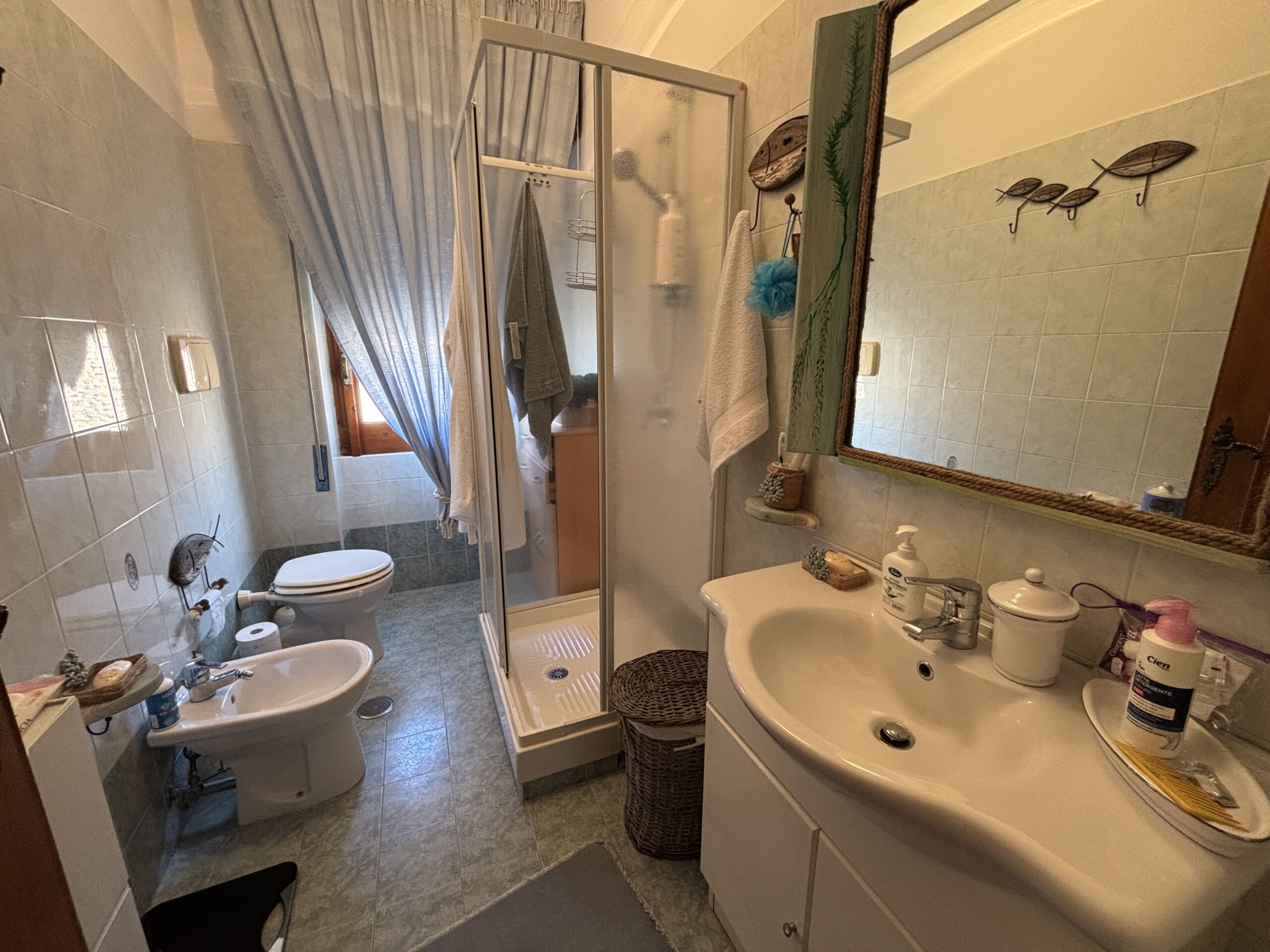 Acquappesa 95m² Apartment - Ready to Move In, Marble, 6 Rooms, Elevated Ground Floor.