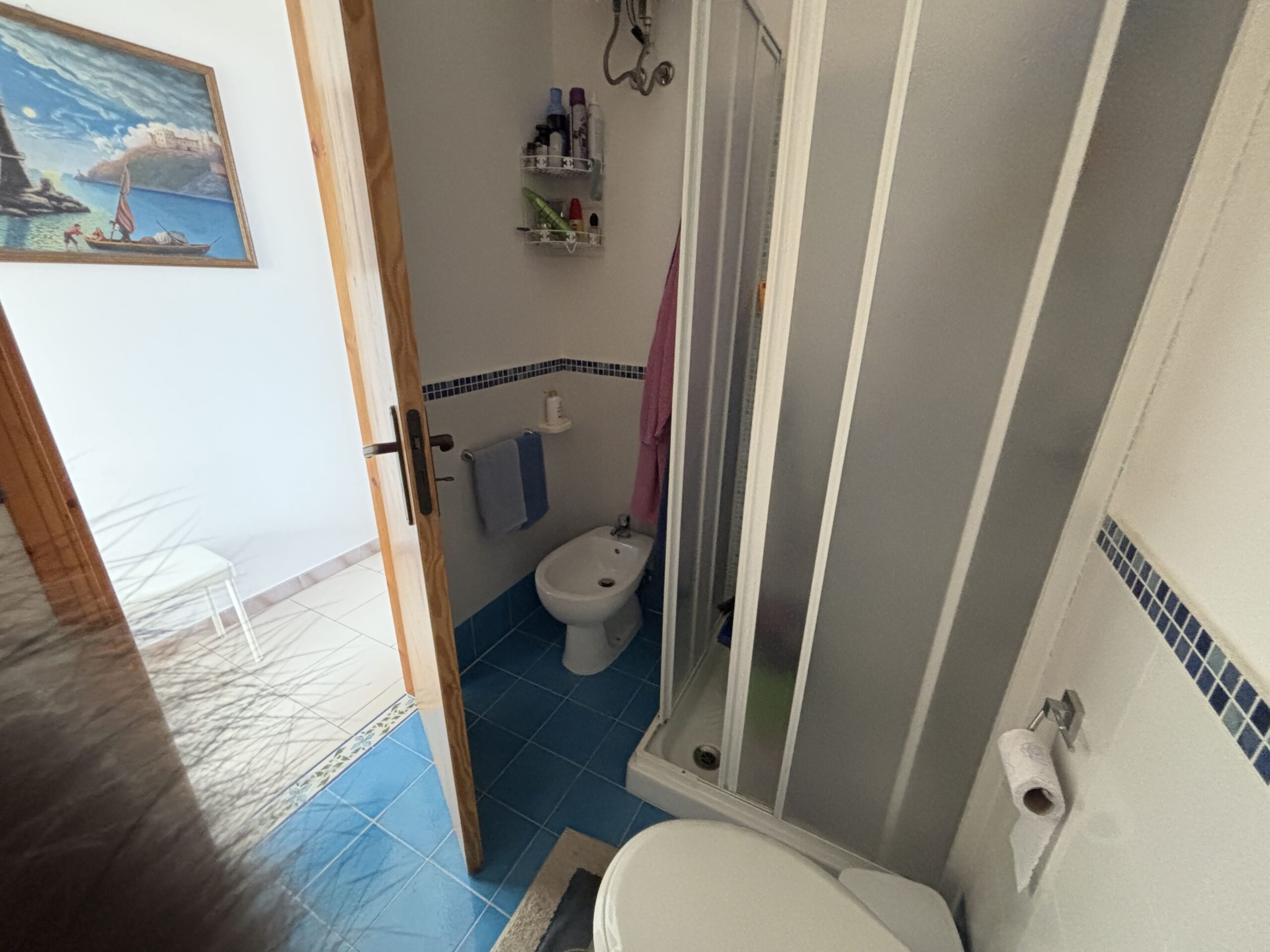 Double-level flat in San Nicola Arcella with sea views.