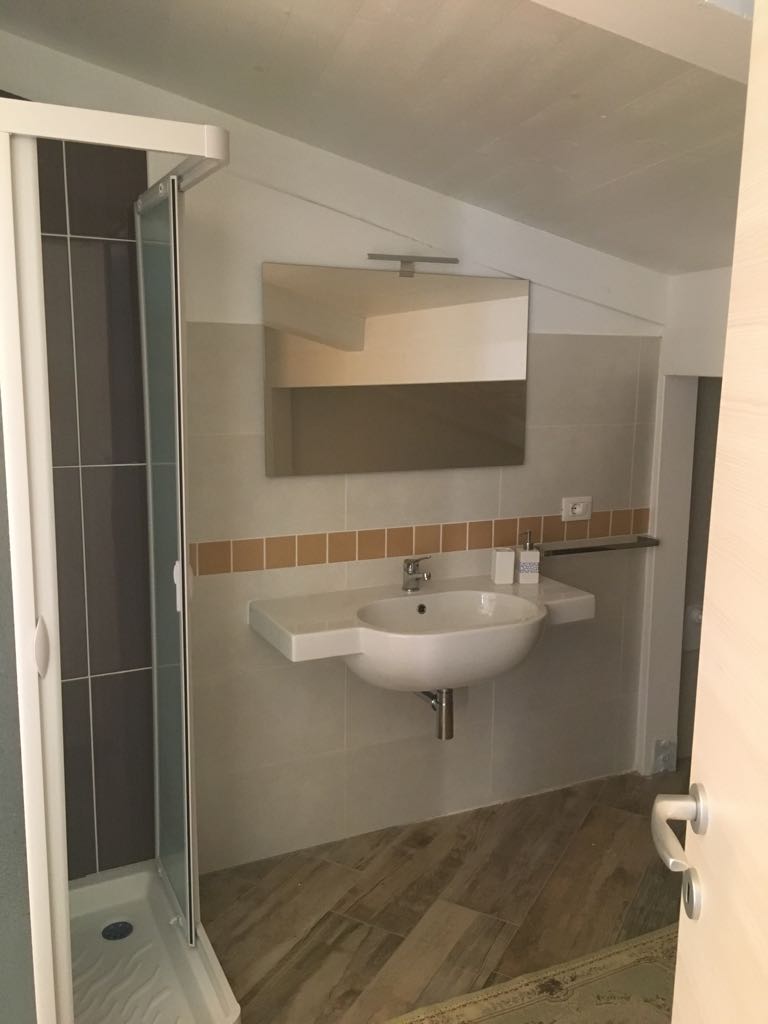 Luxury renovated flat in Pizzo - terrace, original stone, 2 Bedrooms, Calabria investment.