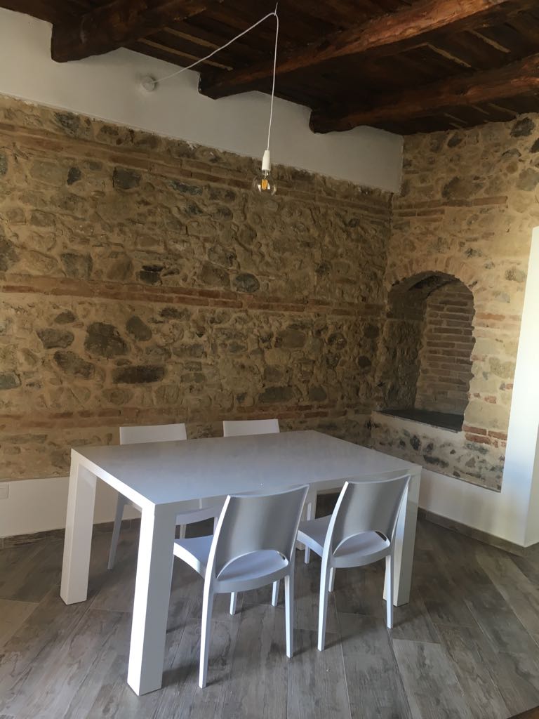 Luxury renovated flat in Pizzo - terrace, original stone, 2 Bedrooms, Calabria investment.