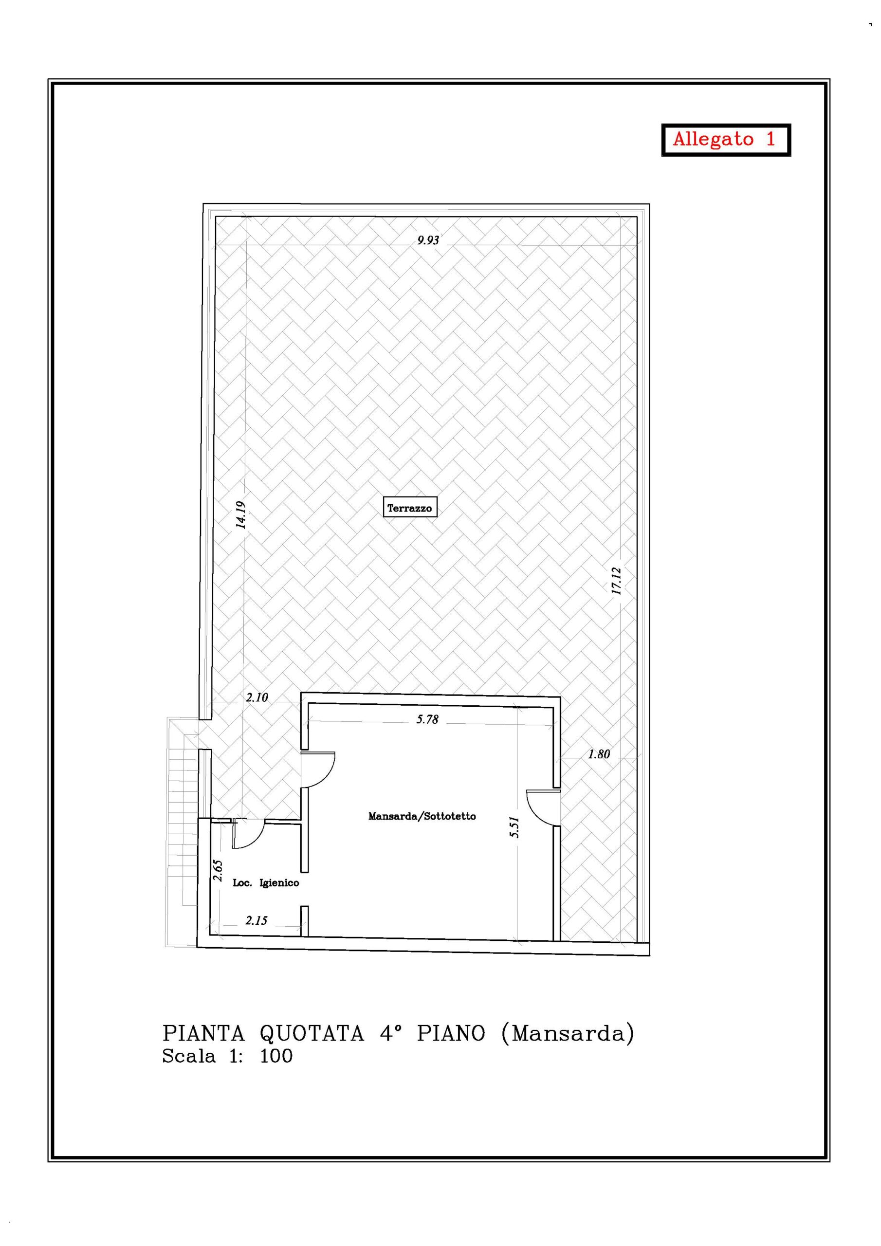 Luxurious Apartment Diamante Lungomare - 182m² with 183m² Terrace, 3 Bedrooms, Sea View.