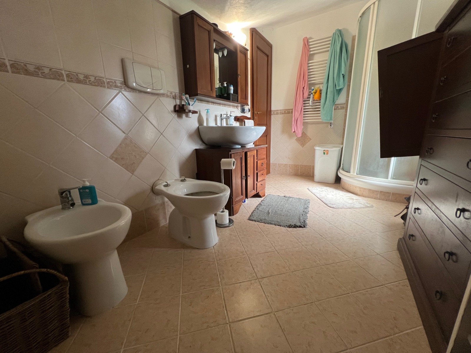 San Nicola Arcella - villa with garage, garden, heating and air conditioning.