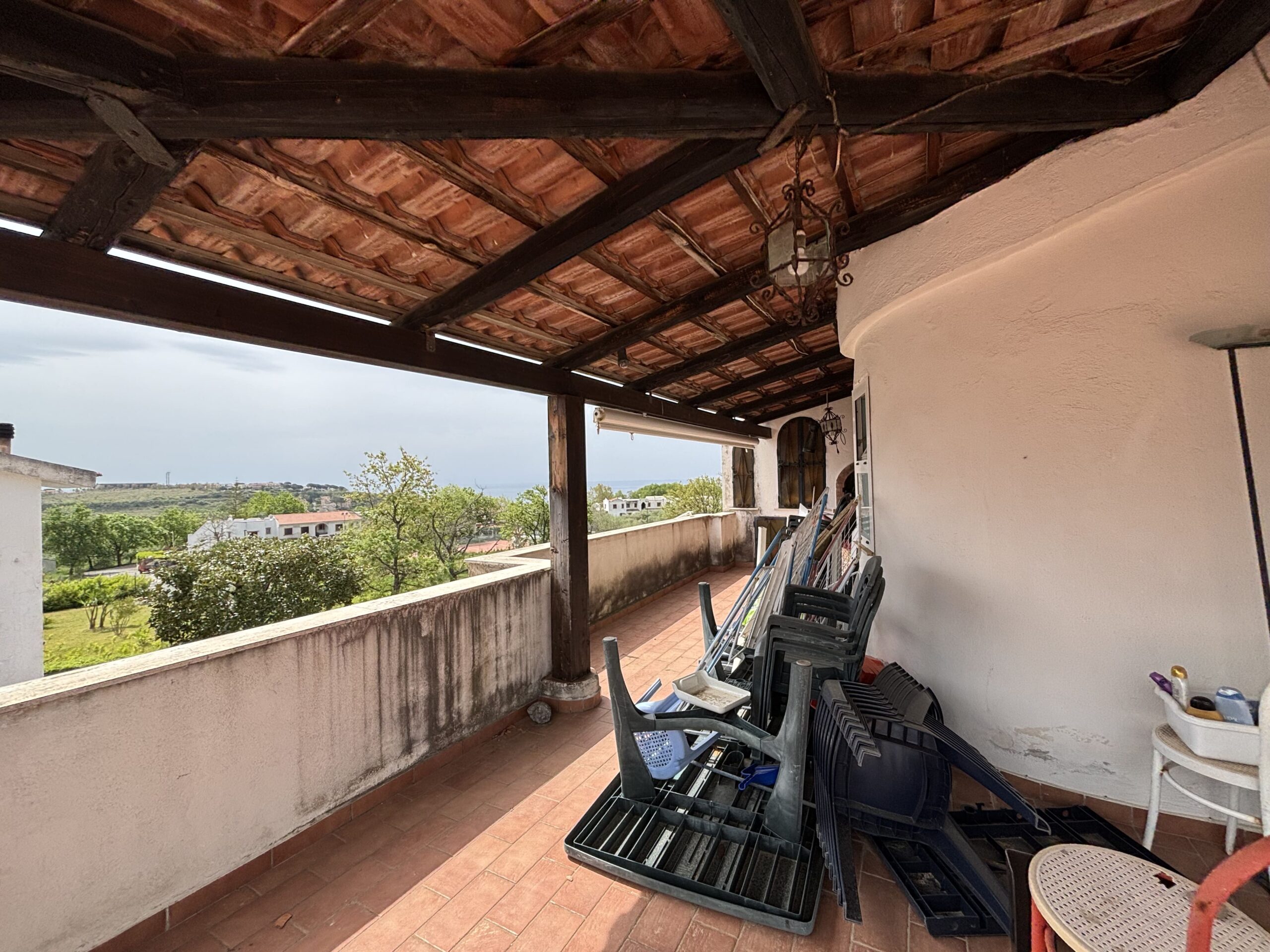 Appartamento con ampia terrazza, vista mare e montagna - Delfini, San Nicola Arcella.