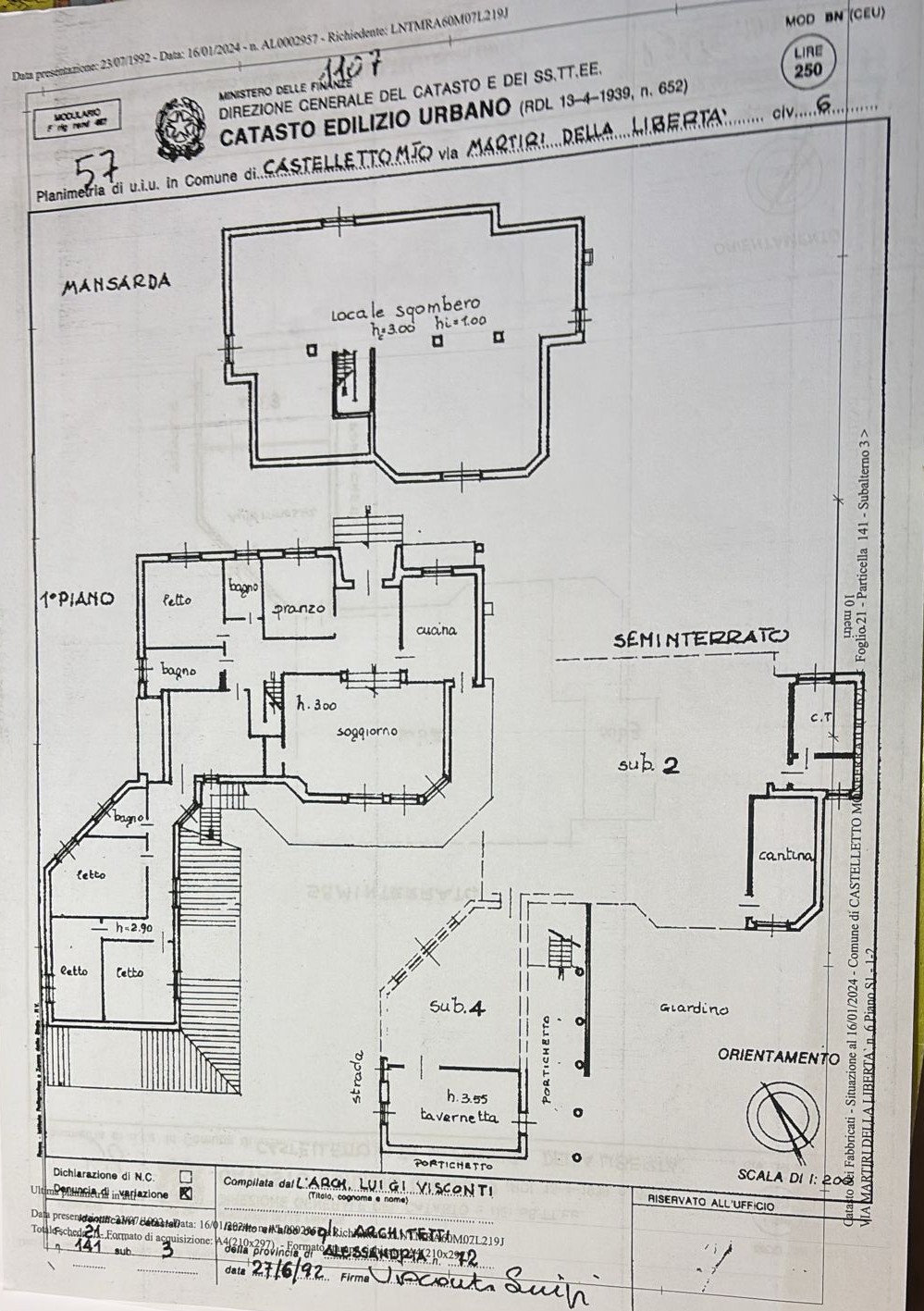 Residenza con giardino, garage e piscina a Castelletto Monferatto