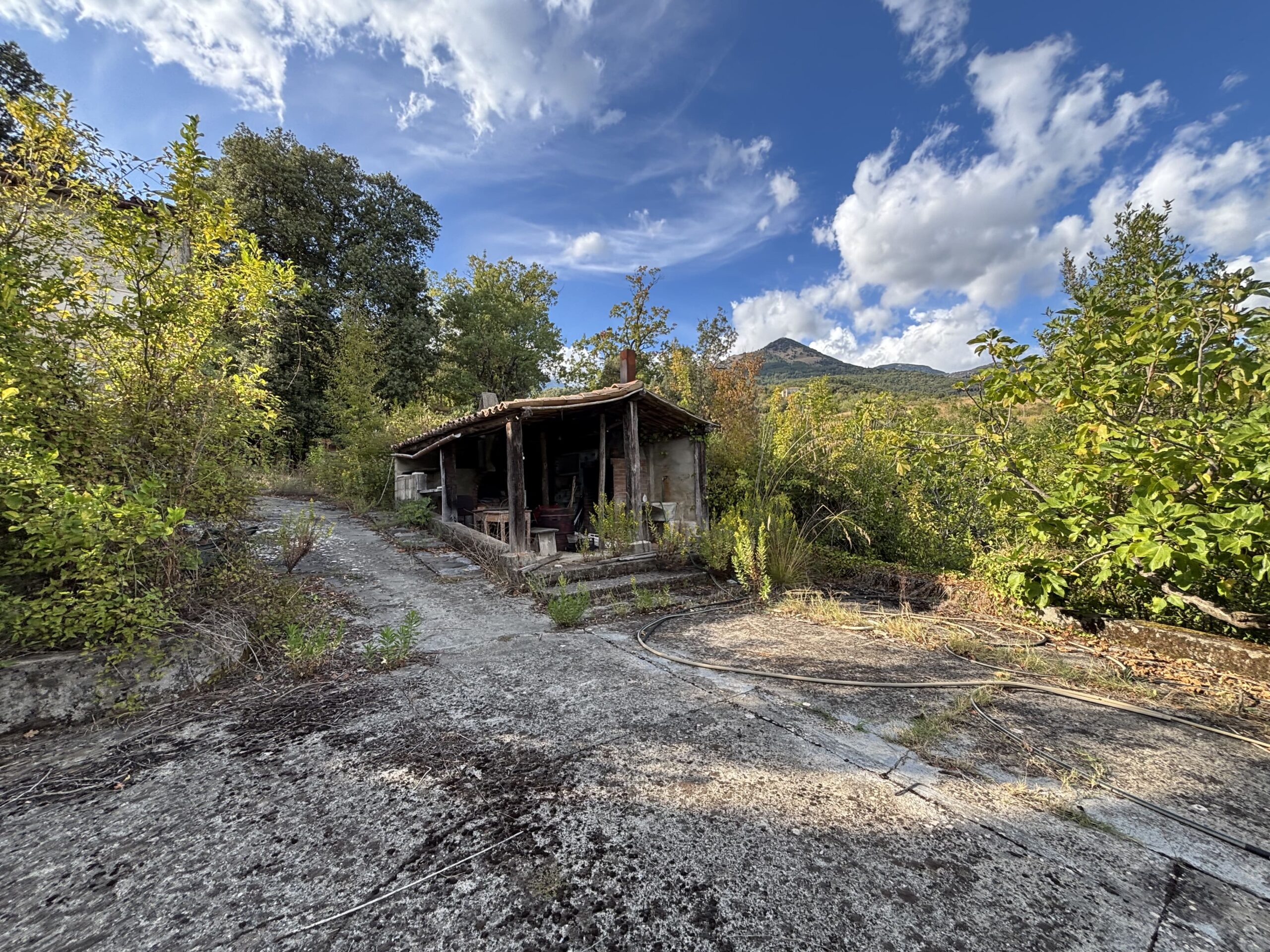 A plot of land with house and outbuildings with great potential in San Donato di Ninea.