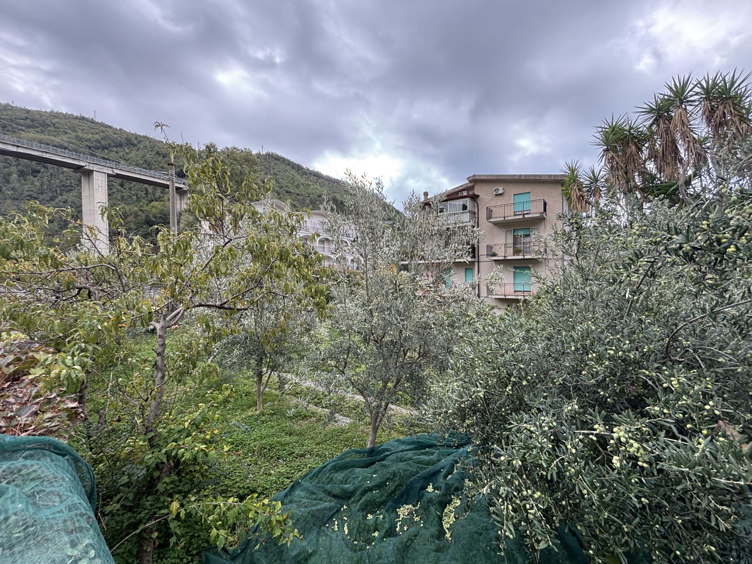 Three-storey house with garage in Santa Rosalia (Acquappesa).