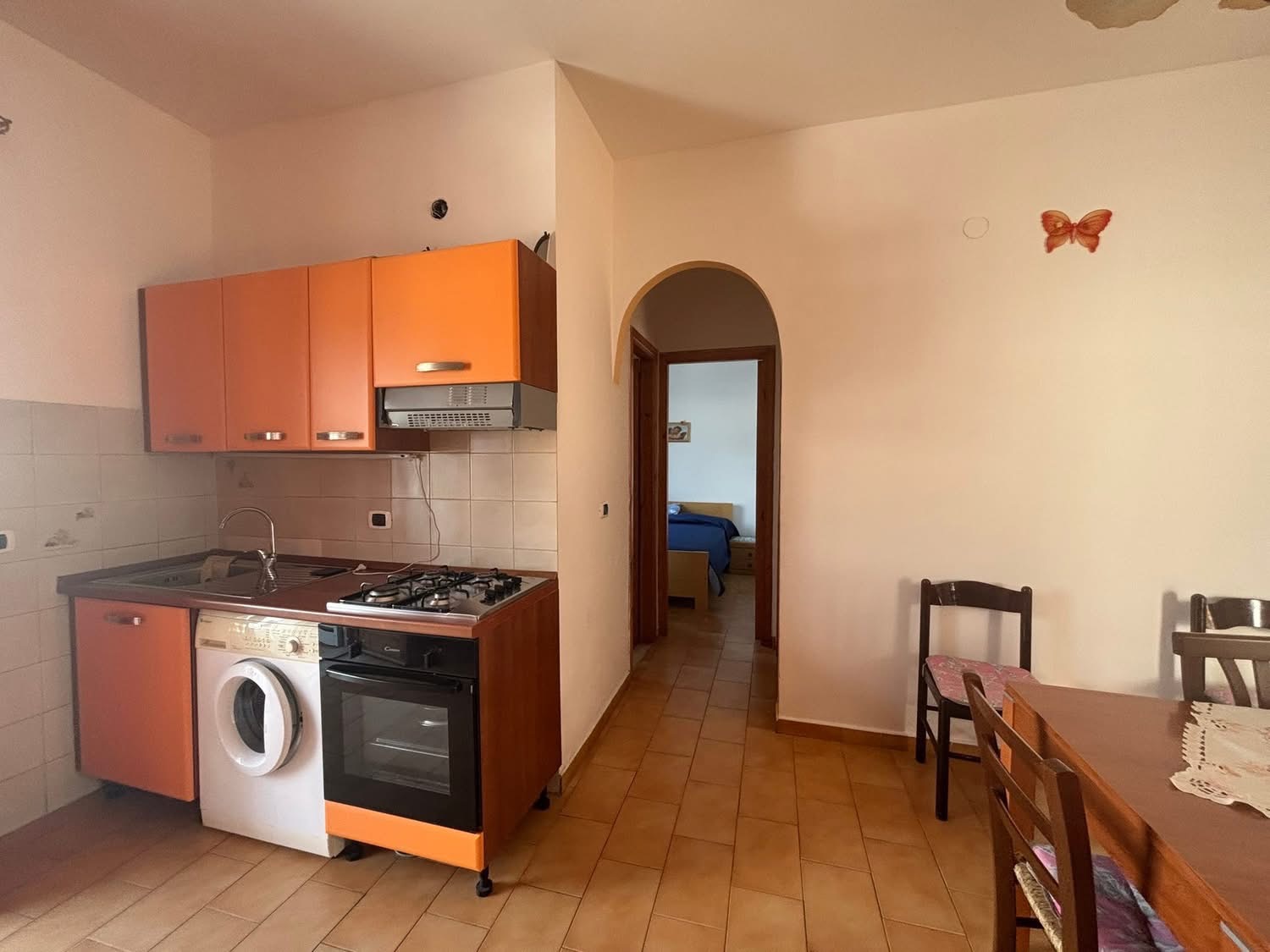 A flat in the centre and near the beach in Santa Maria del Cedro.