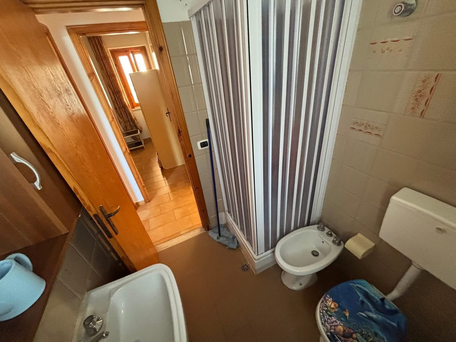 A flat in the centre and near the beach in Santa Maria del Cedro.