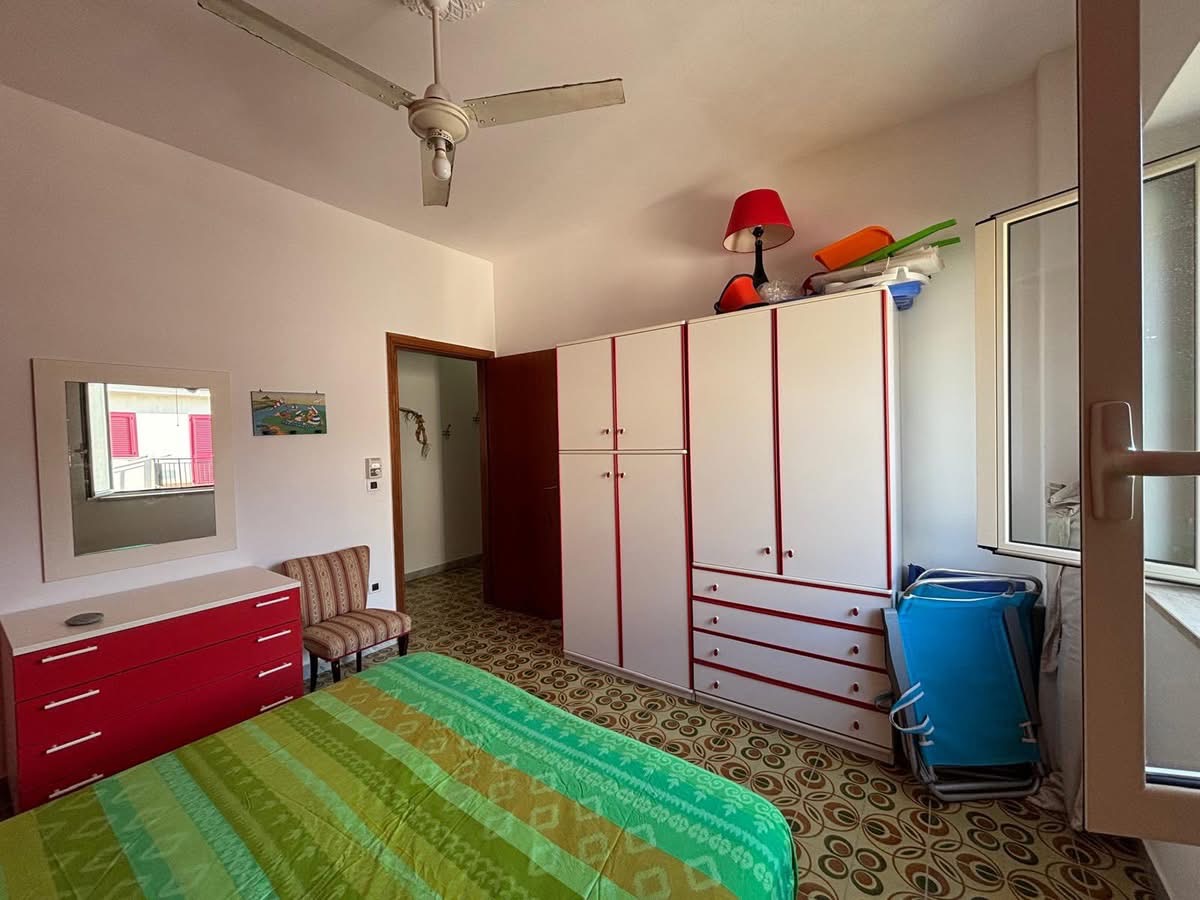 Apartment directly by the sea in Torremezzo di Falconara.