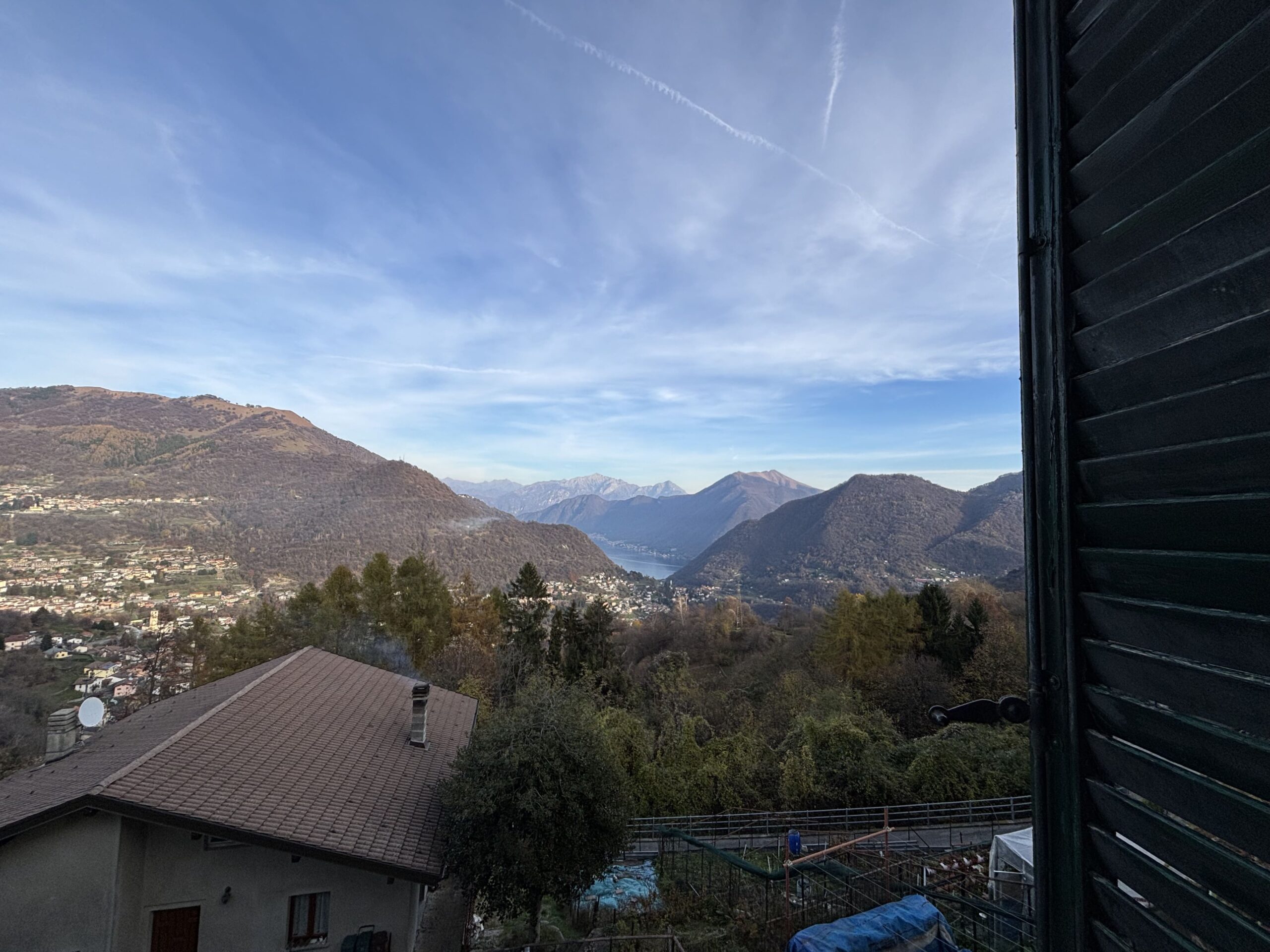 Perełka z widokiem na Jezioro Como w Casasco d’Intelvi