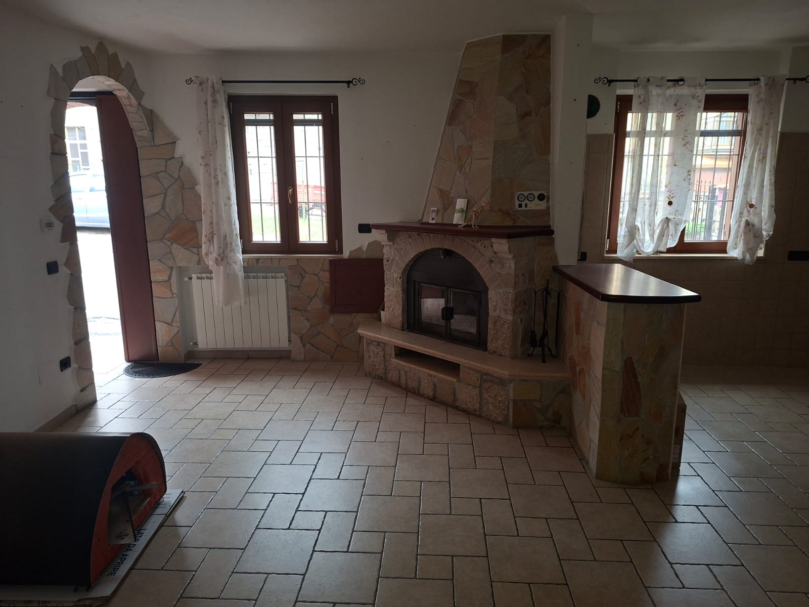 Home in complete peace.