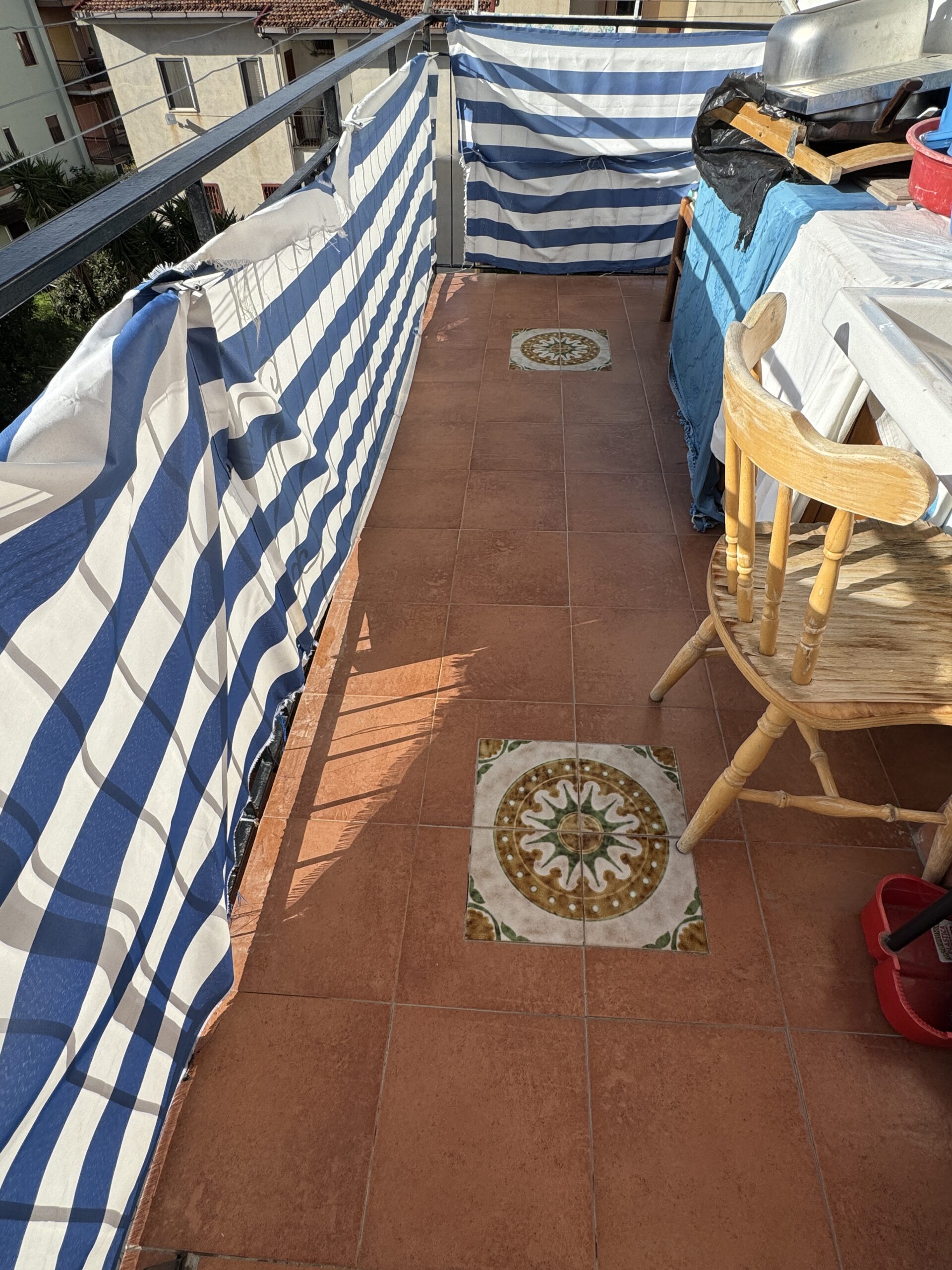 A condo in downtown Scalea.