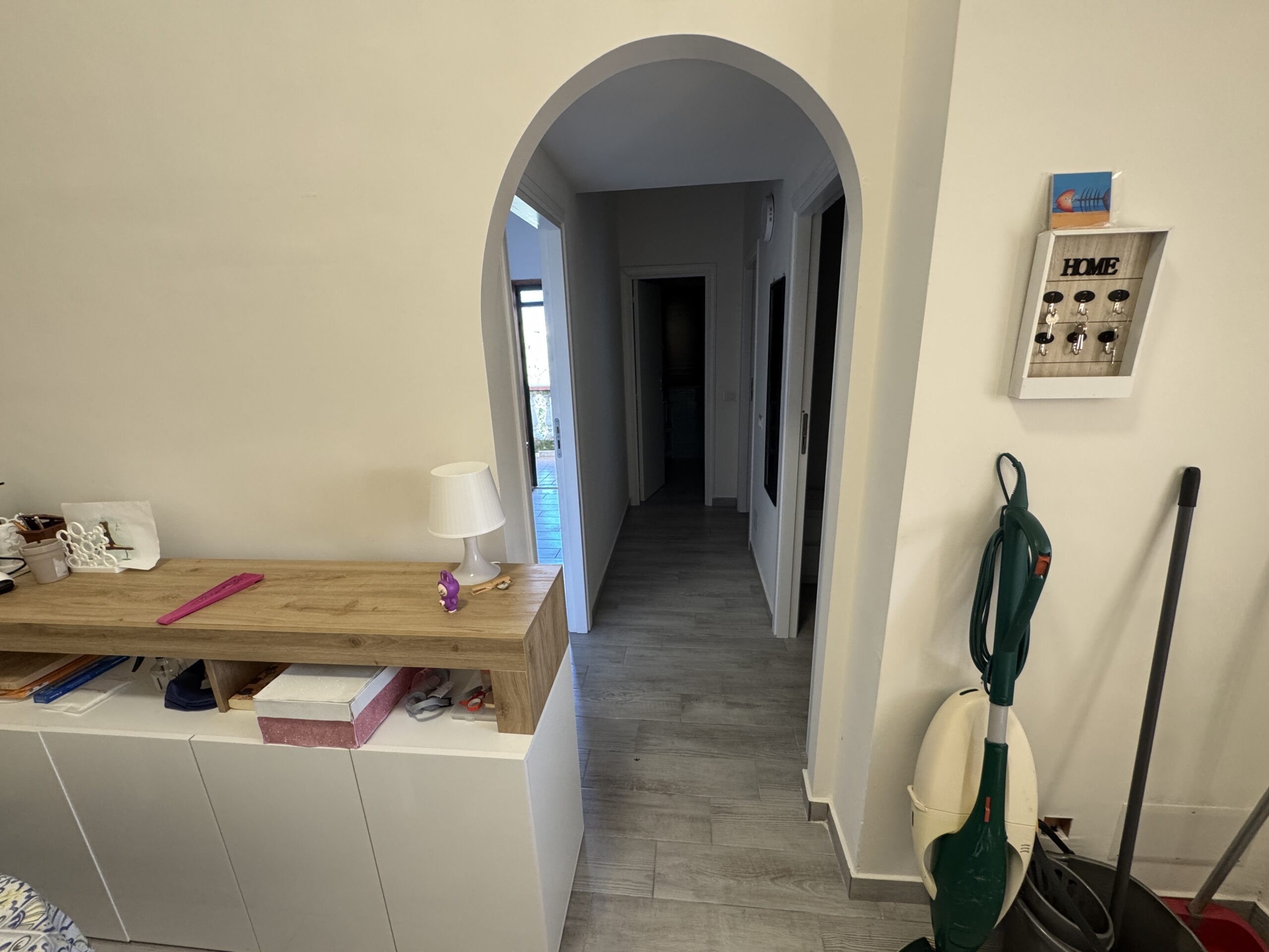 House ready for occupation.