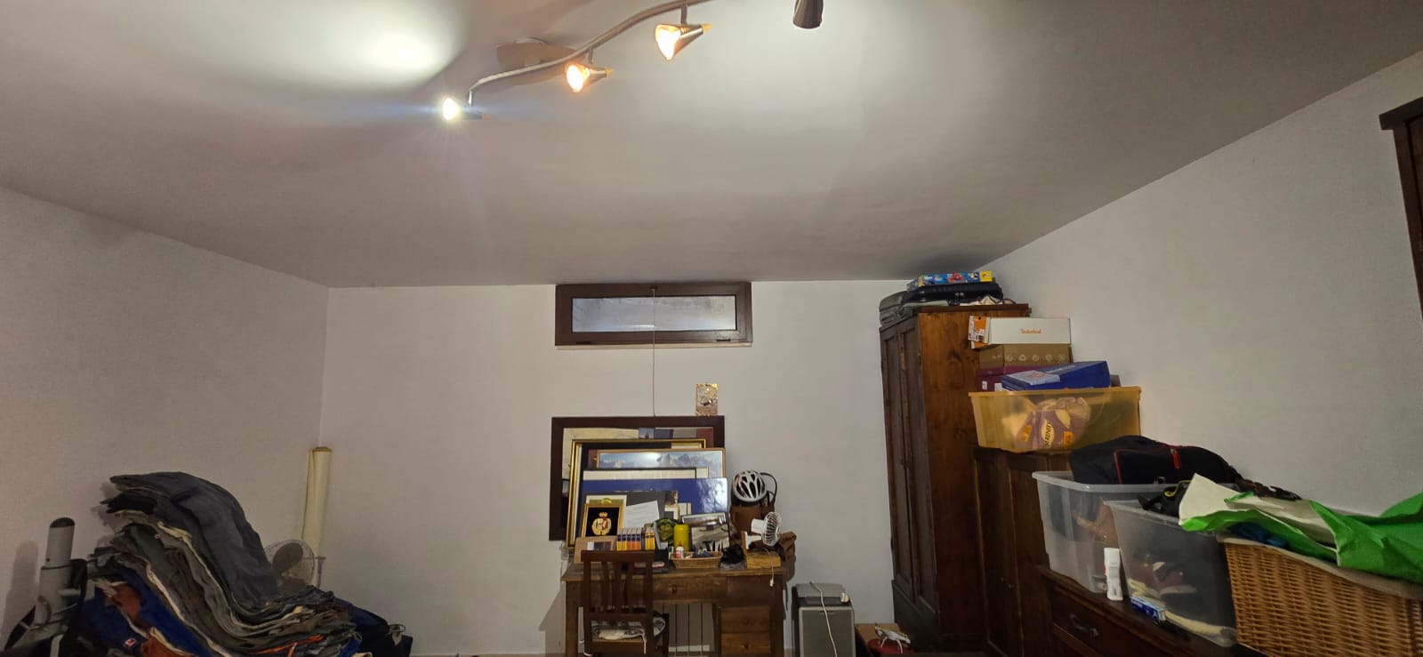 A terraced house just off the sea.