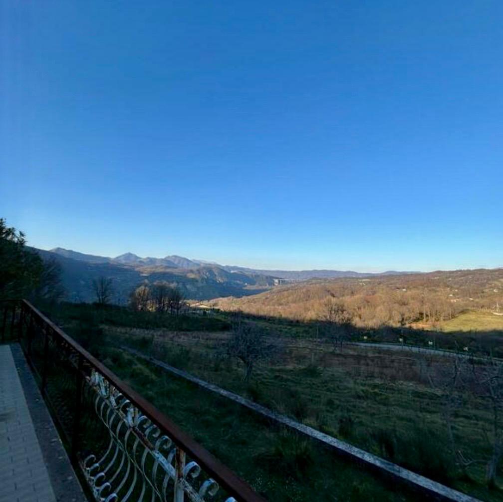 Freehold villa surrounded by greenery.