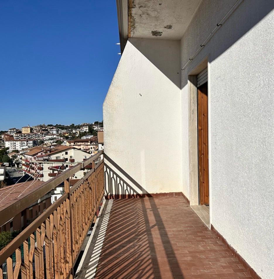 Convenient flat with a view.