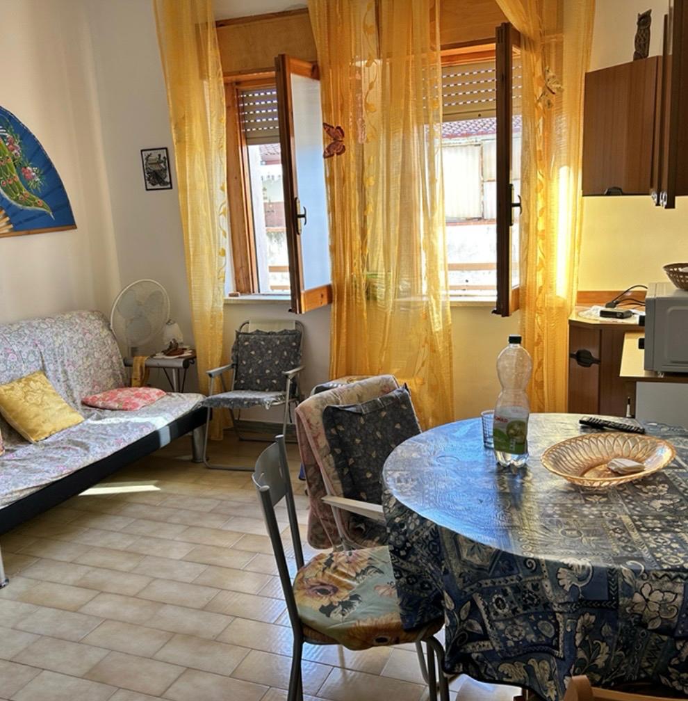 Convenient flat with a view.