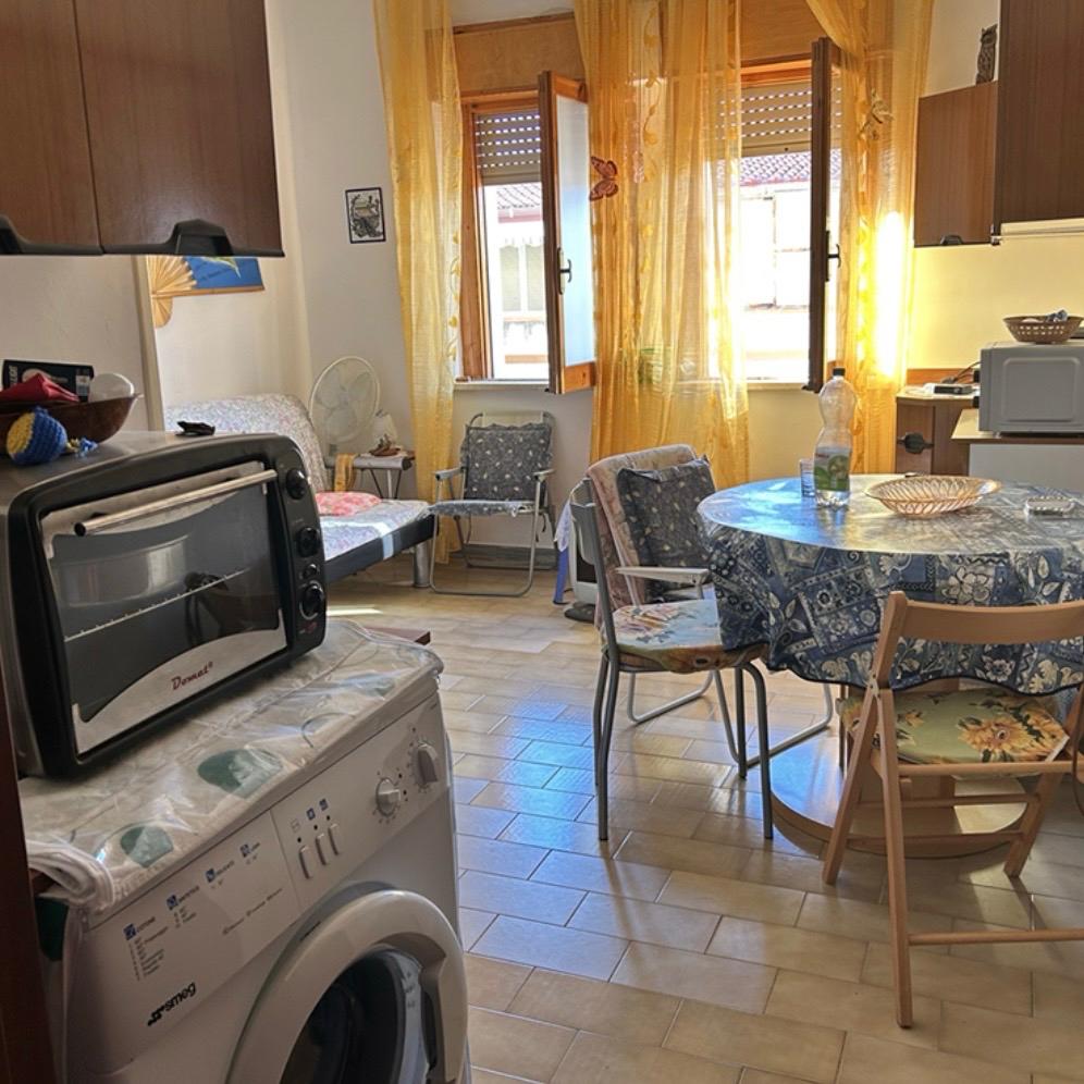 Convenient flat with a view.