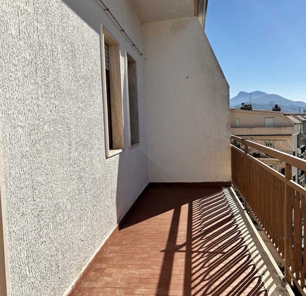 Convenient flat with a view.