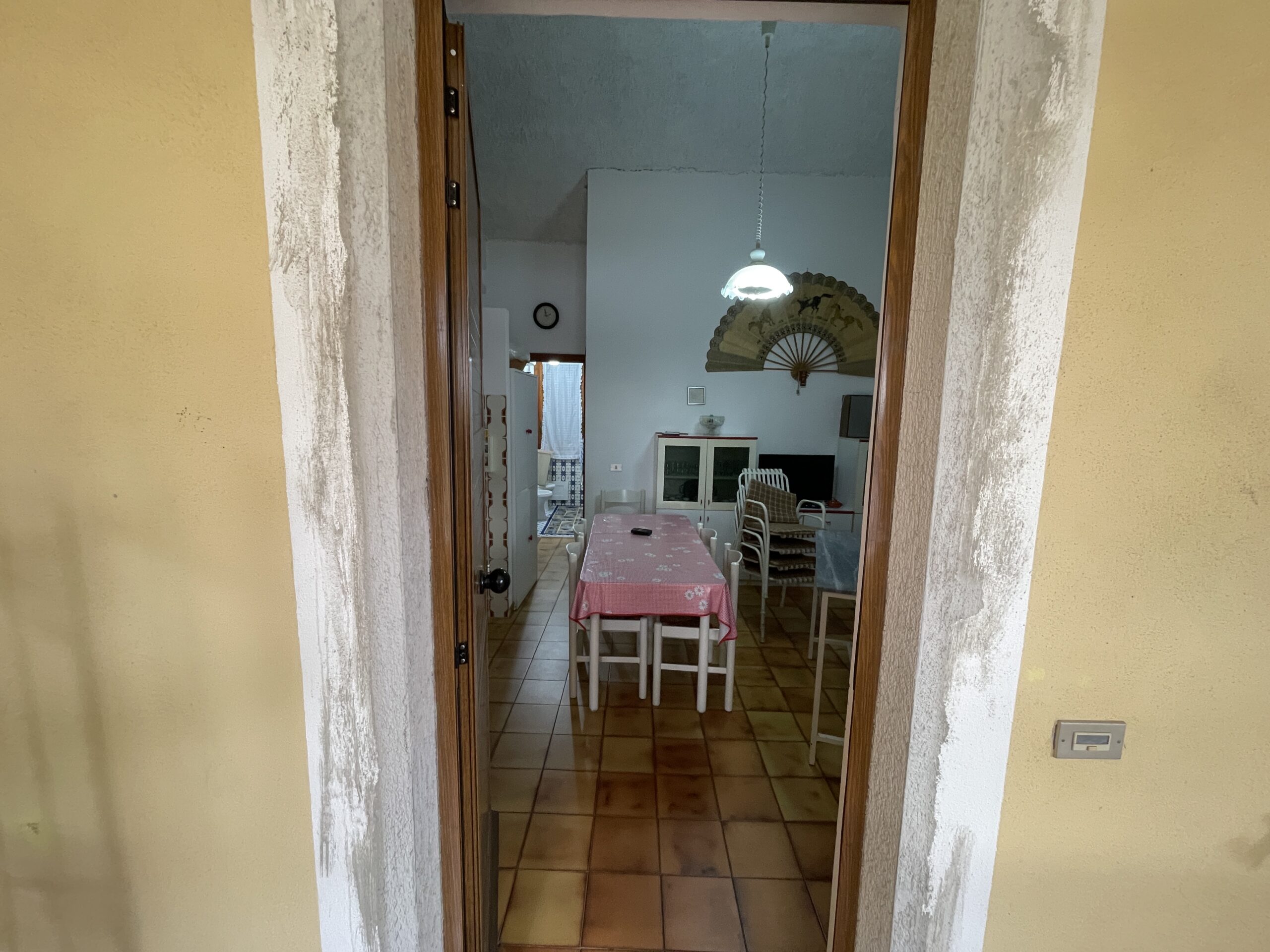 San Lucido housing with nearby airport.