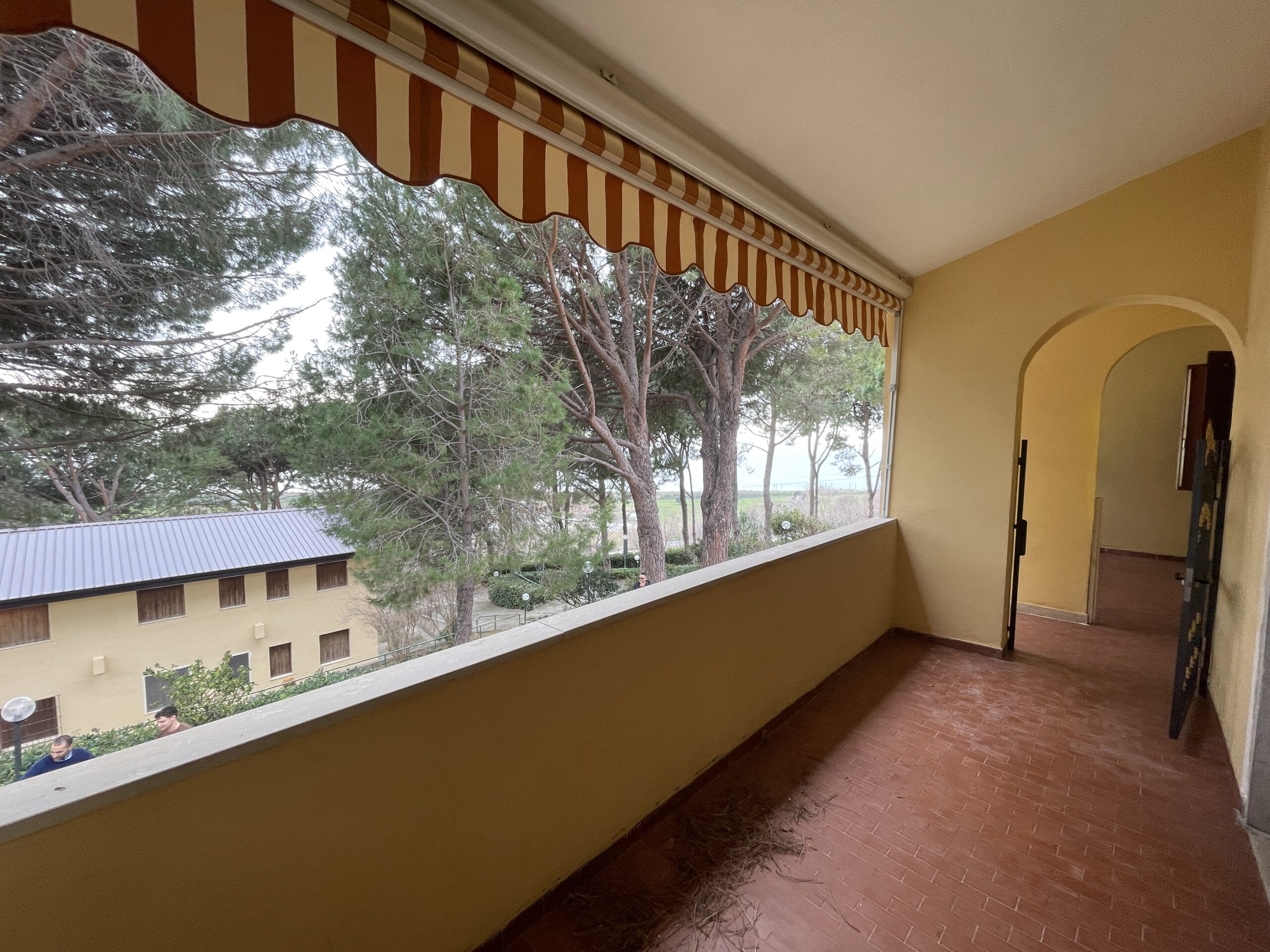 San Lucido housing with nearby airport.