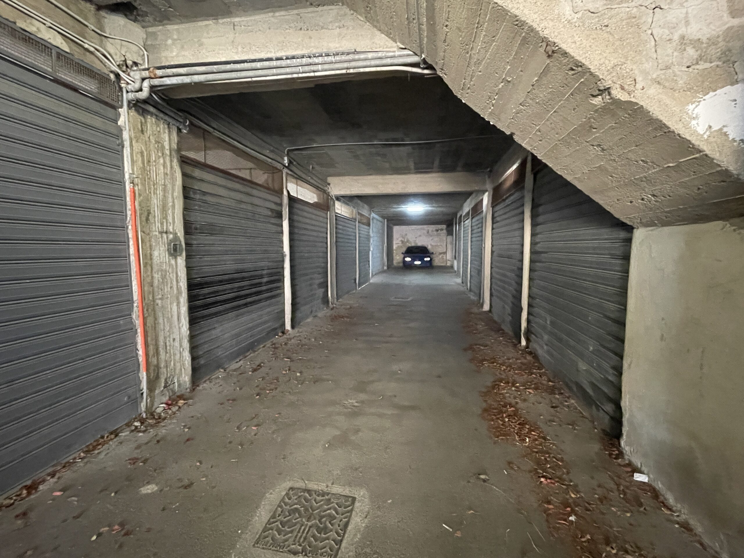 A flat with large panoramic balcony.